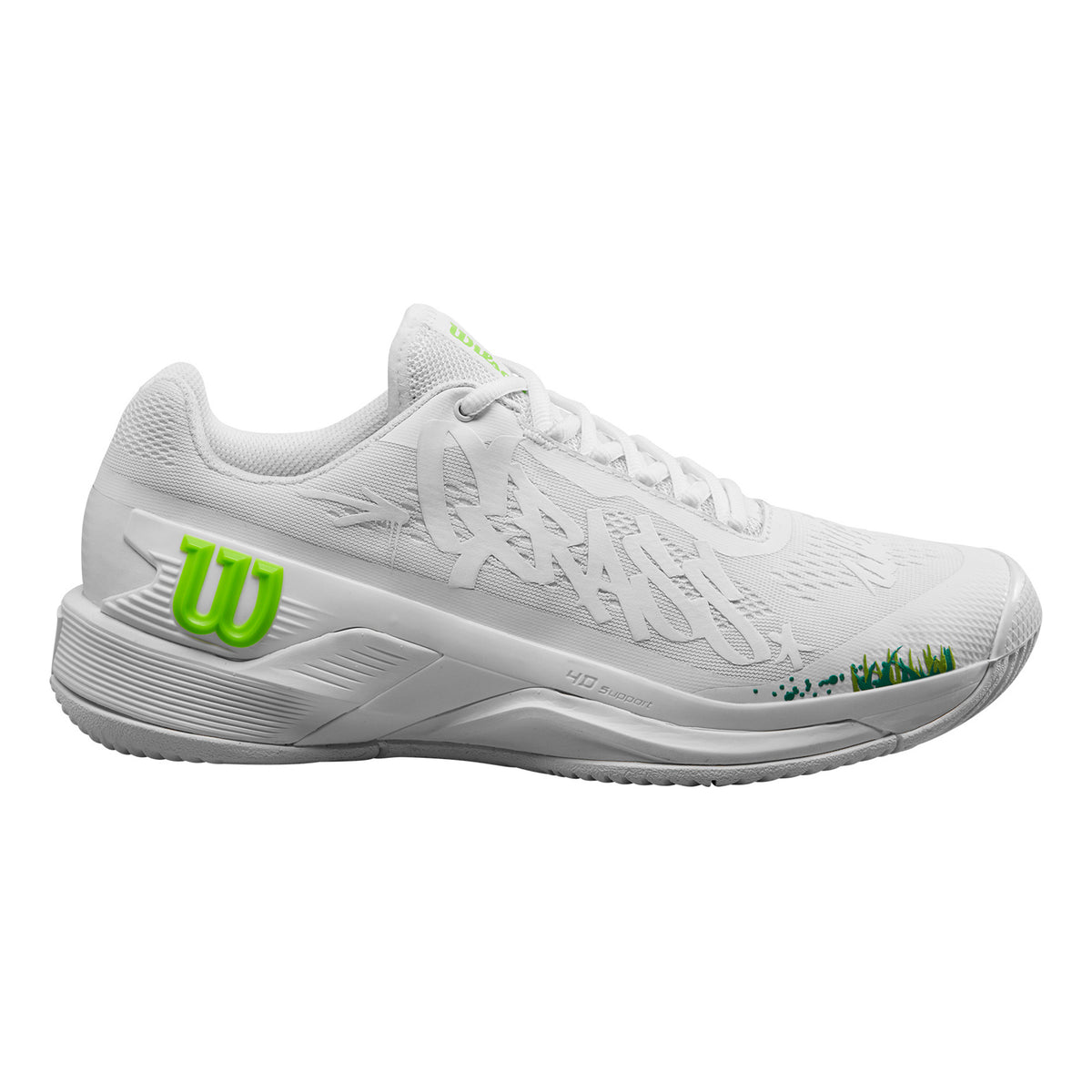 Wilson Rush Pro 4.0 Hope Zapatilla todas las superficies Hombres - blanco, verde neón