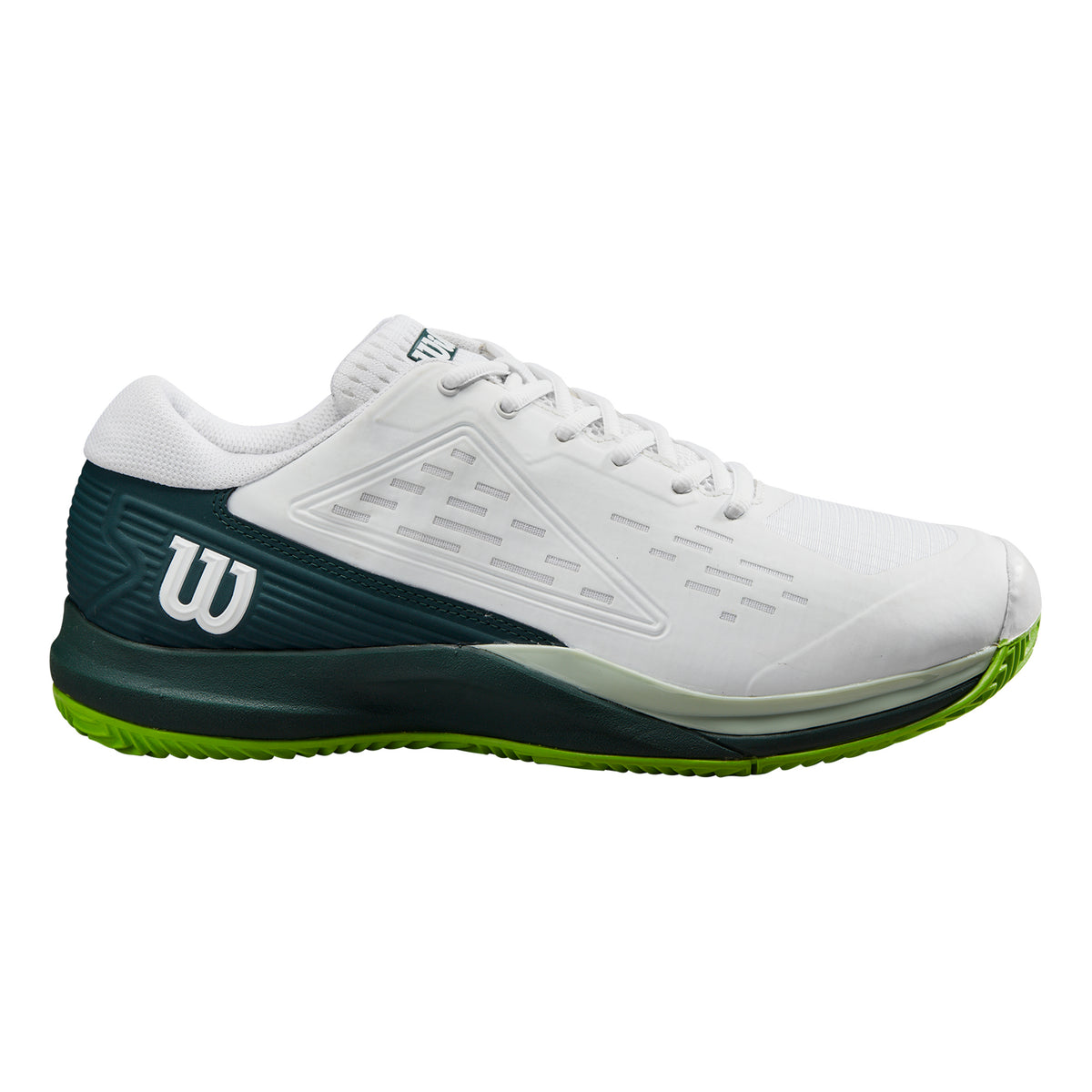 Wilson Rush Pro Ace Zapatilla tierra batida Hombres - blanco, verde