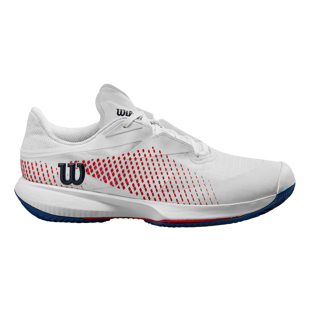 Wilson Kaos Swift 1.5 2024 CLY Zapatilla Tierra Batida Mujeres-Blanco,Rojo
