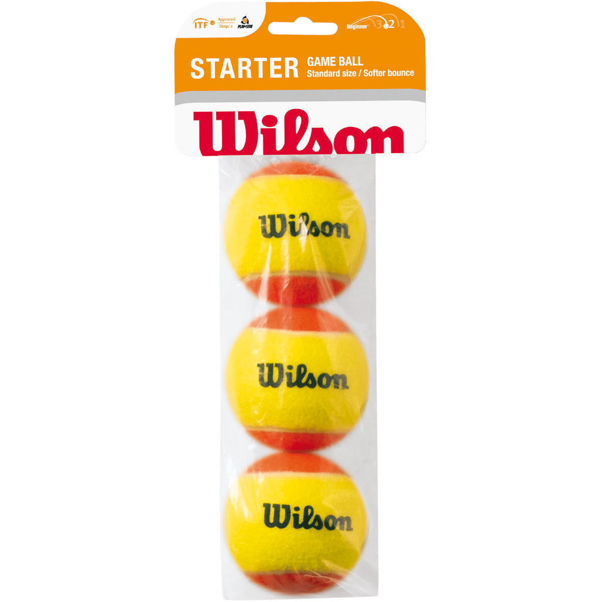 Wilson Starter Balls (Stage 2) Bolsa De 3