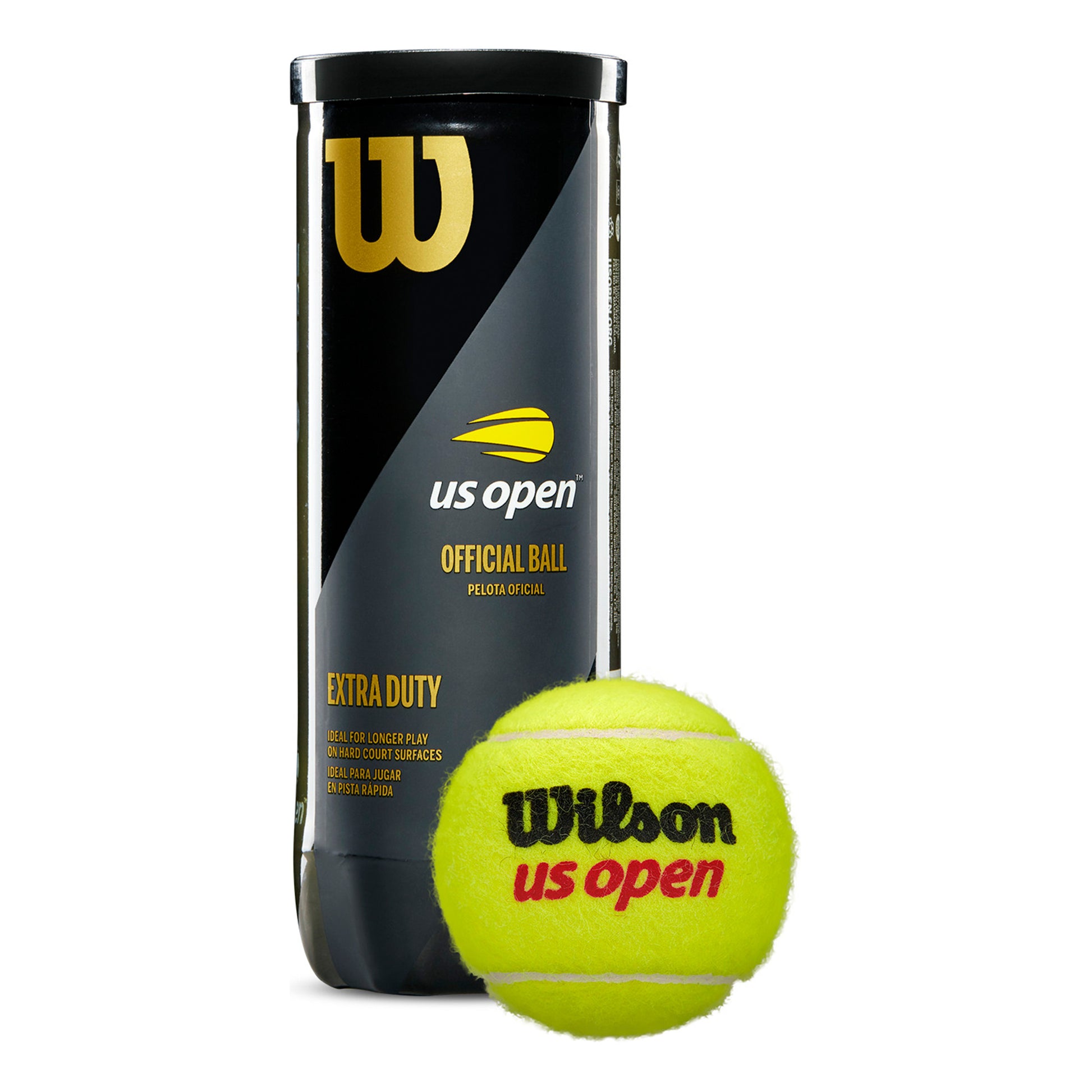 Wilson US Open Bote De 3 Pelotas