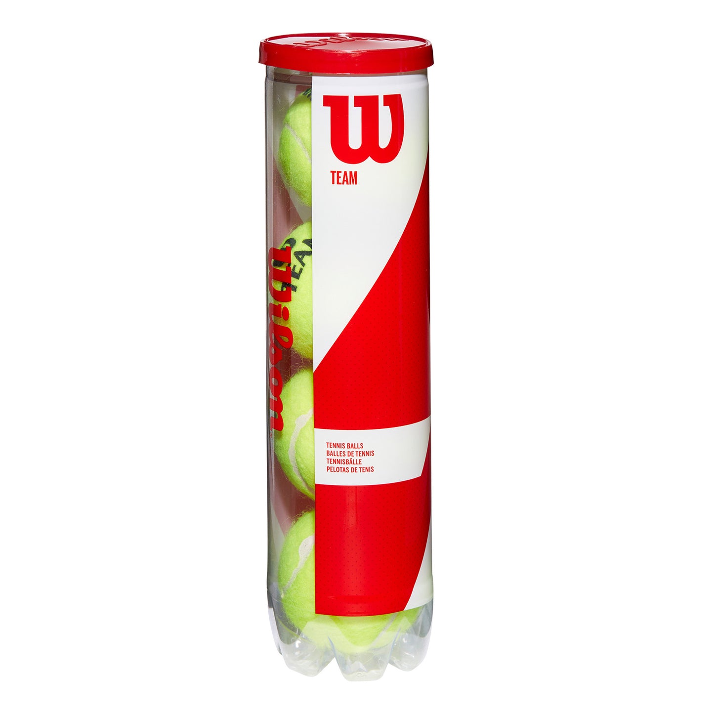Wilson Team W Practice Bote De 4 Pelotas