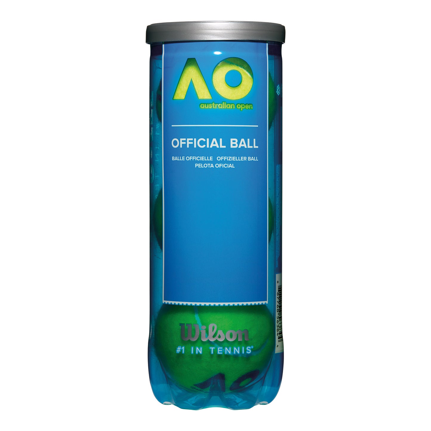 Wilson Australian Open Bote de 3 pelotas