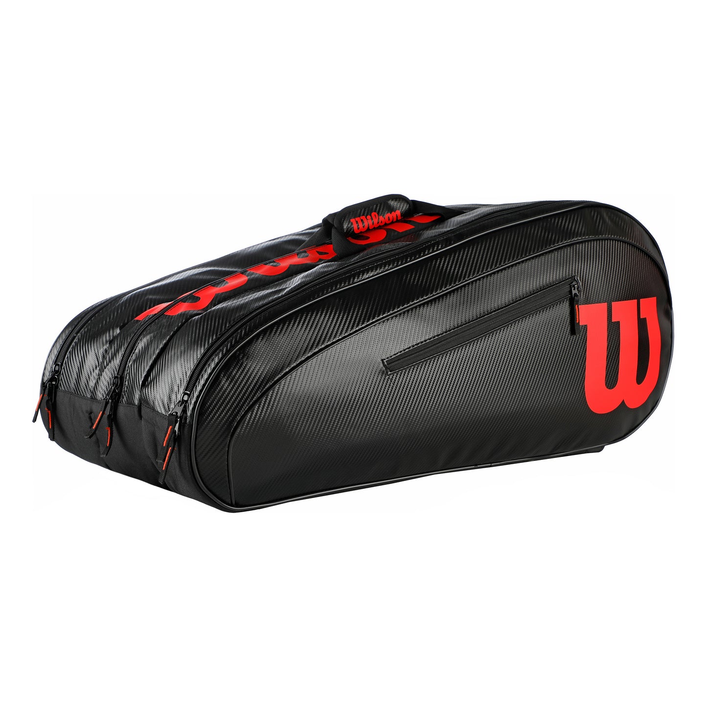 Wilson Elite Raquetero De 15 Edición Especial-Negro,Rojo