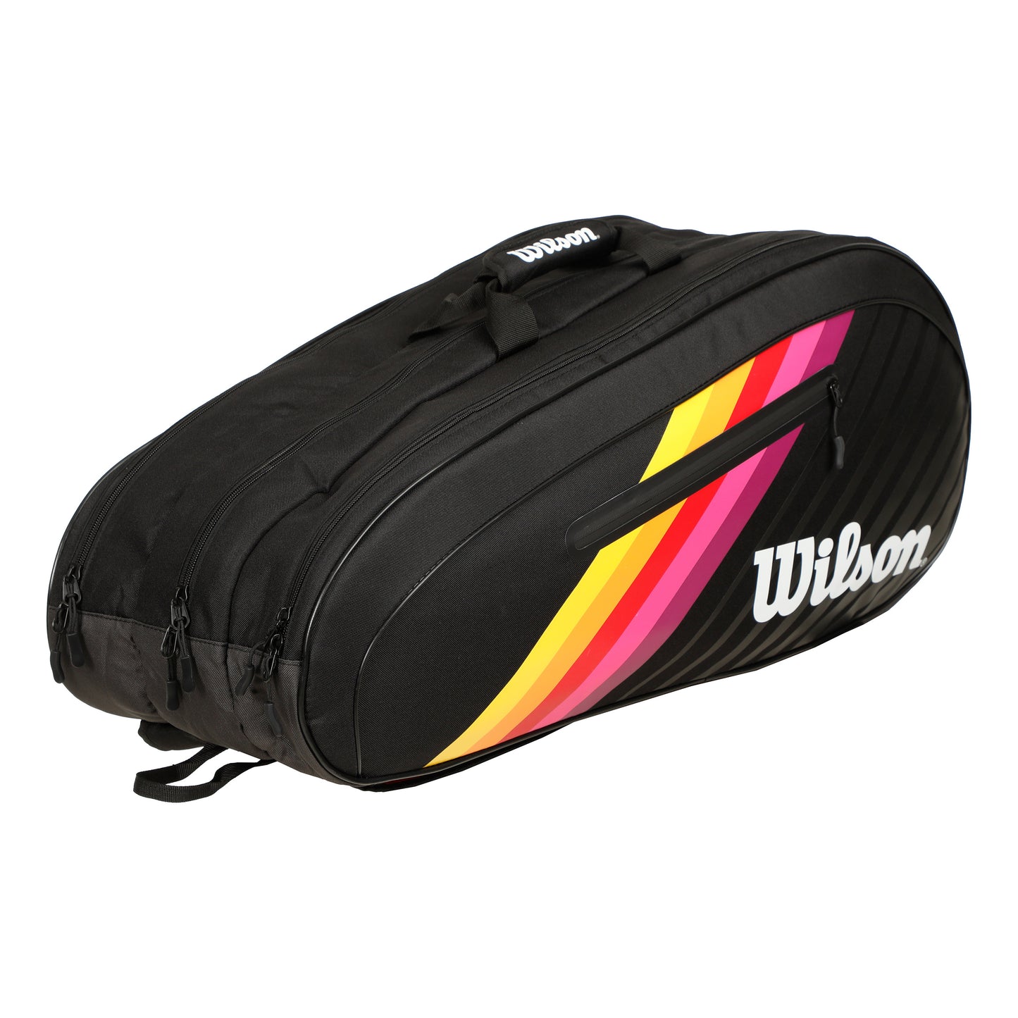 Wilson Team VHS Raquetero De 12 Edición Especial-Negro,Multicolor