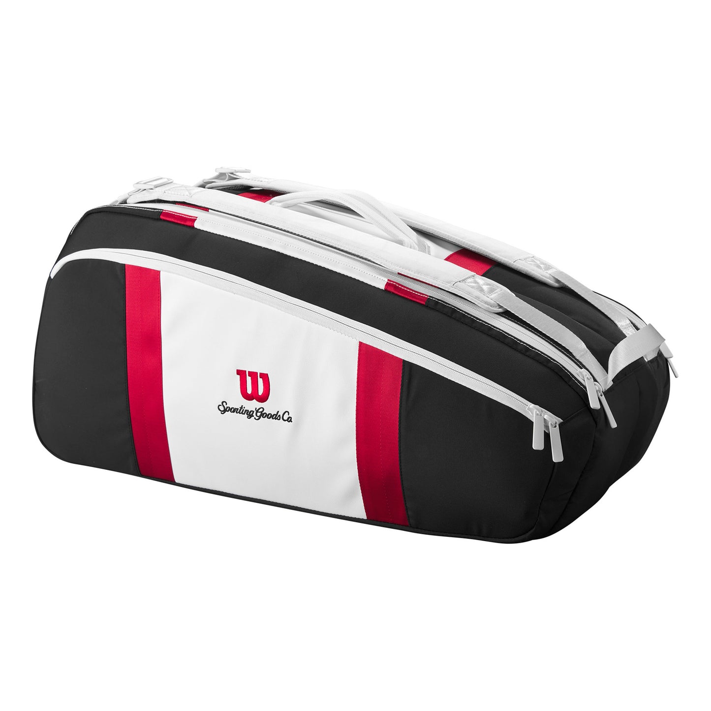 Wilson Pro Staff Courage Collection Raquetero De 9-Negro,Blanco