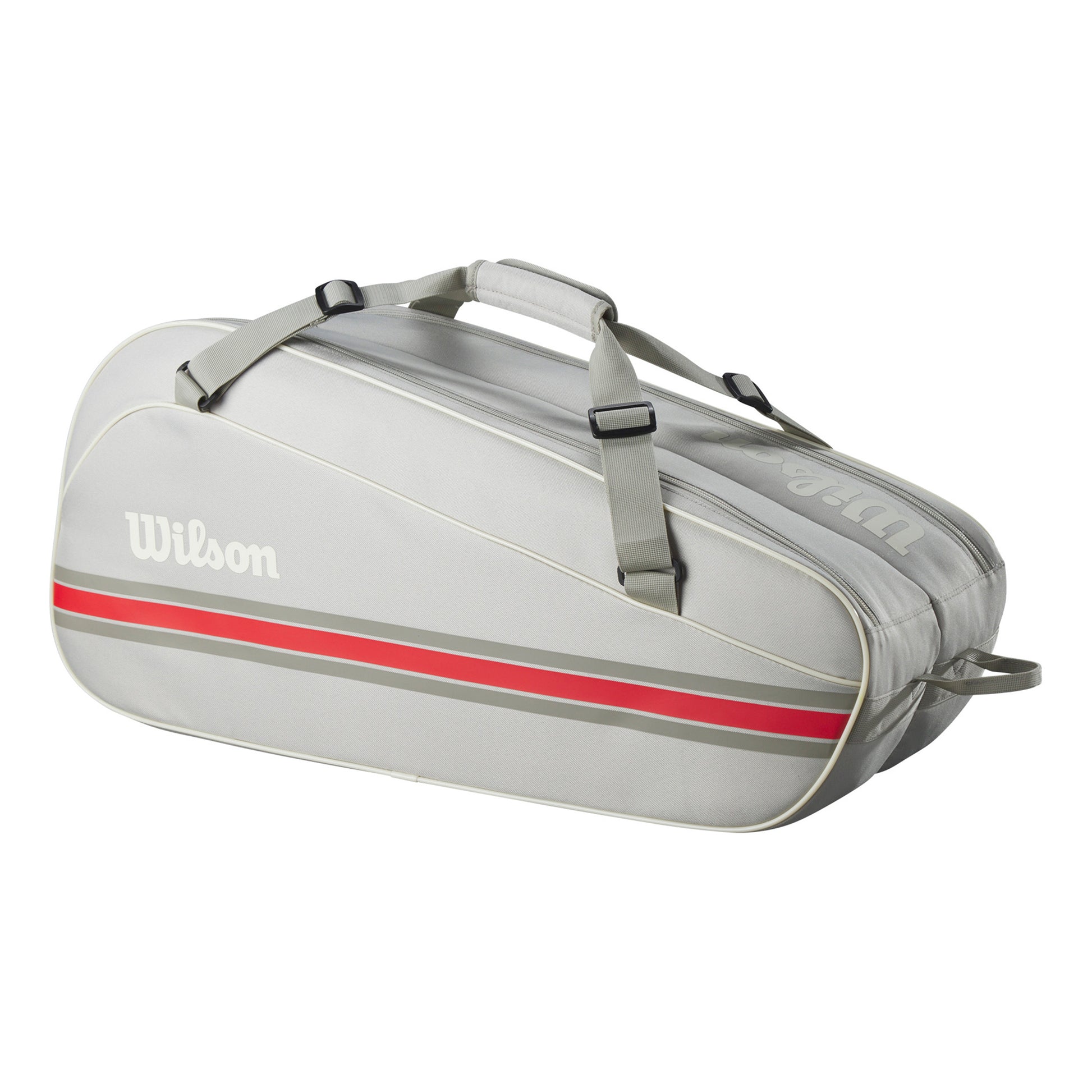 Wilson Tour Team Raquetero De 6-Gris Claro