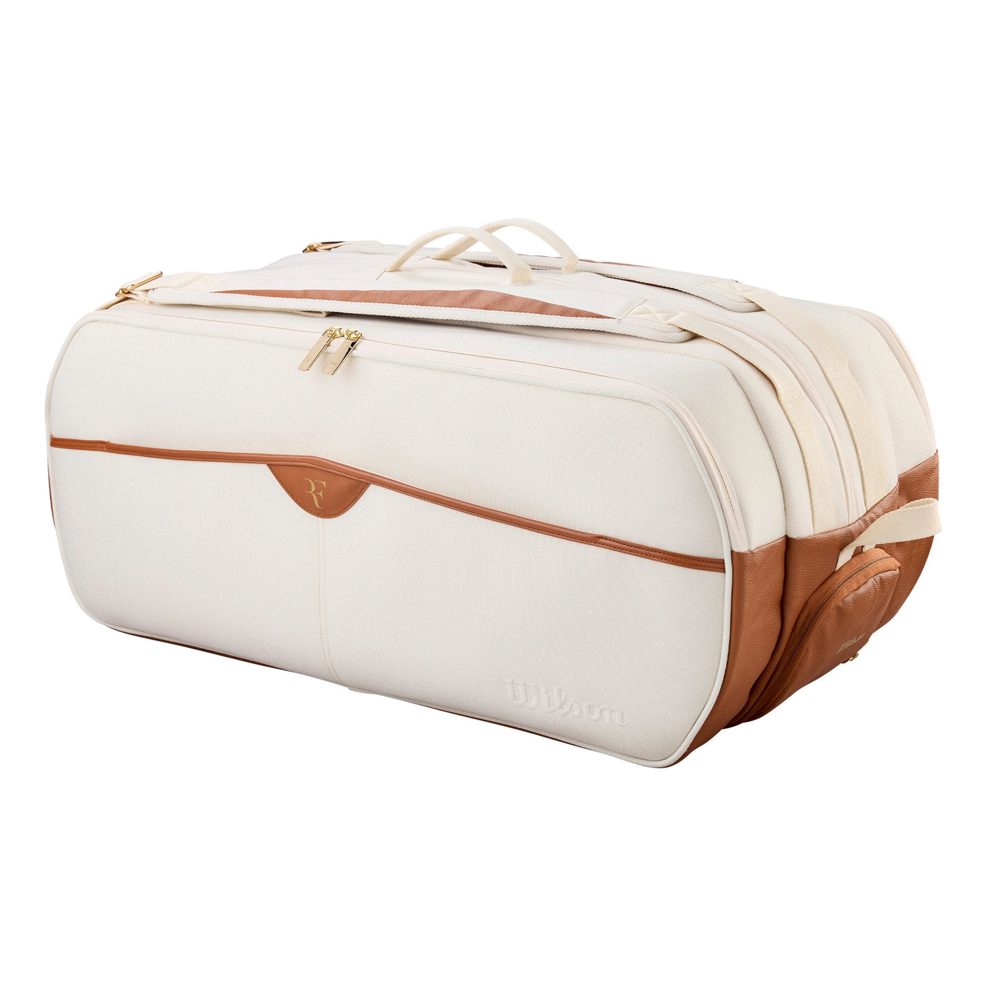 Wilson Tour RF Lawn Tournament Raquetero De 12 - crema
