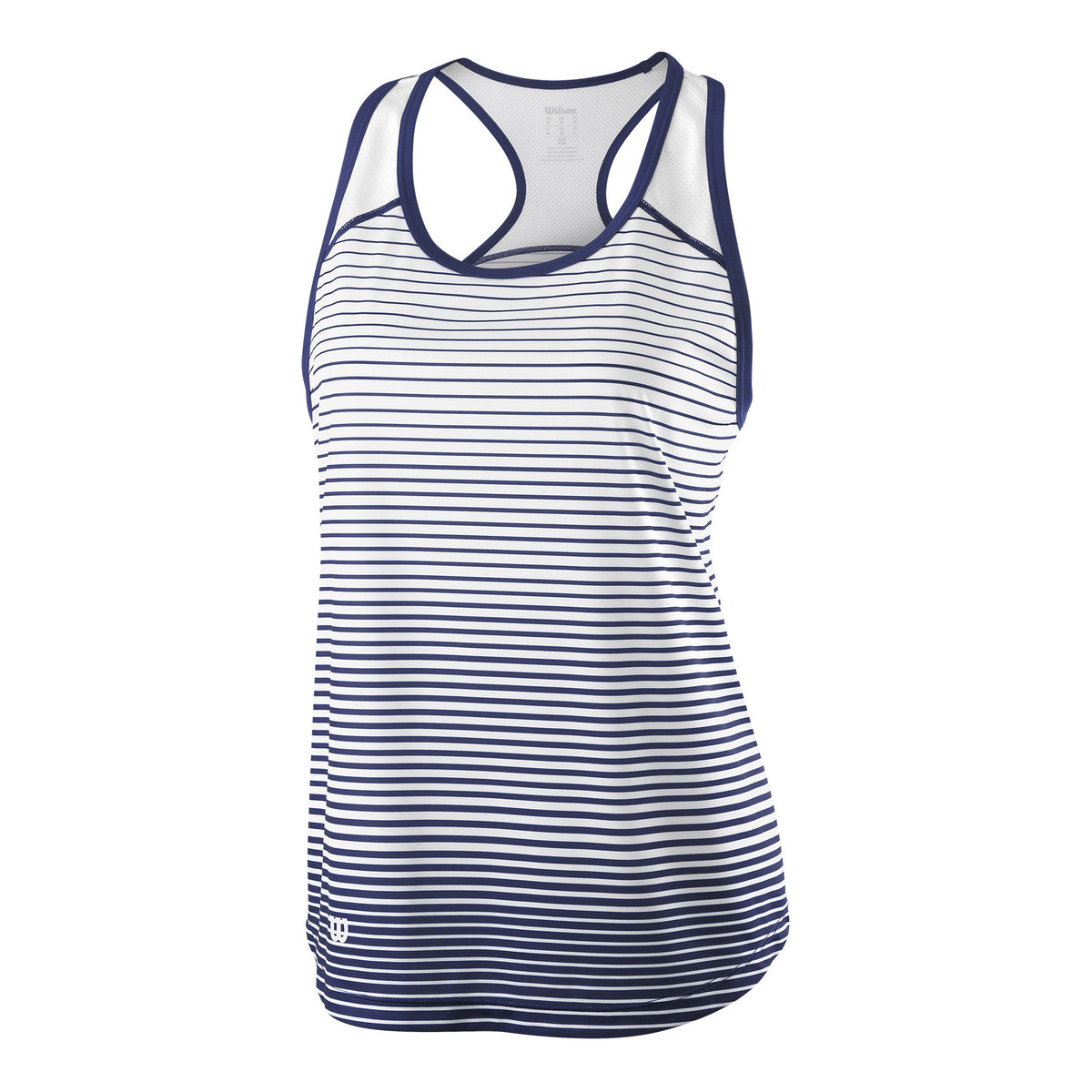 Wilson Striped Camiseta de tirantes Mujeres - azul oscuro, blanco