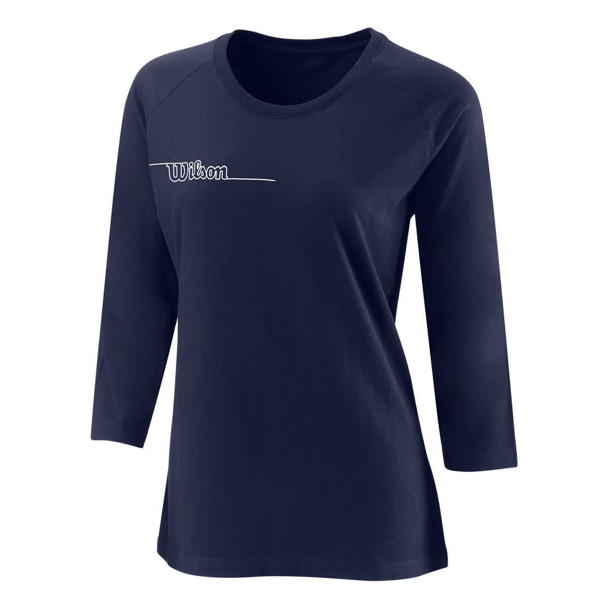 Wilson II 3/4 Tech Camiseta de manga larga Mujeres - azul oscuro,