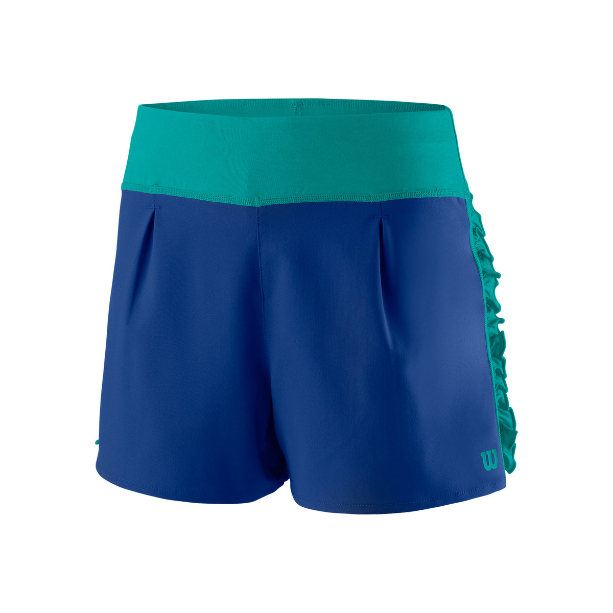 Wilson 2,5in Shorts Chicas - azul, turquesa