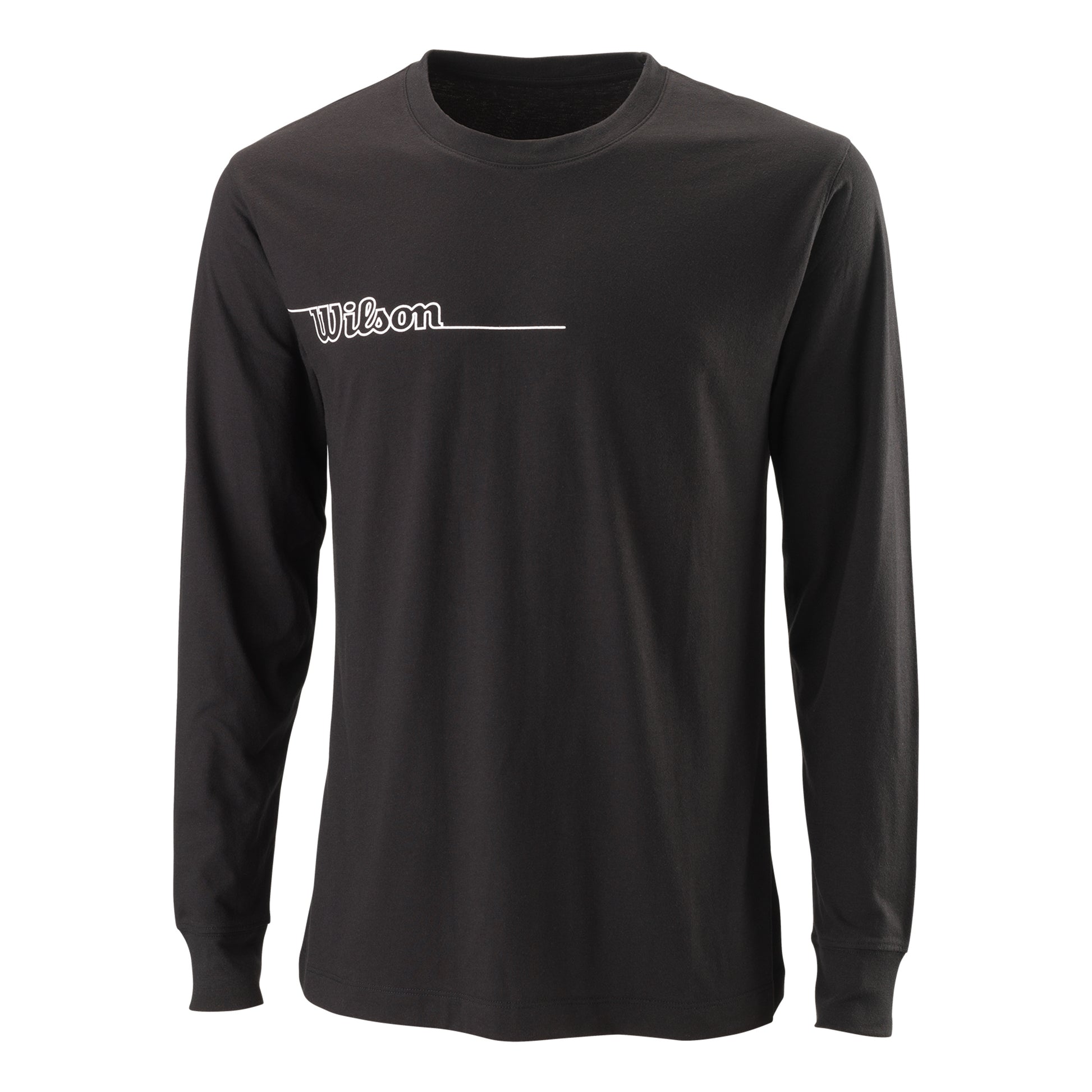 Wilson Team II Tech Camiseta de manga larga Hombres - negro,