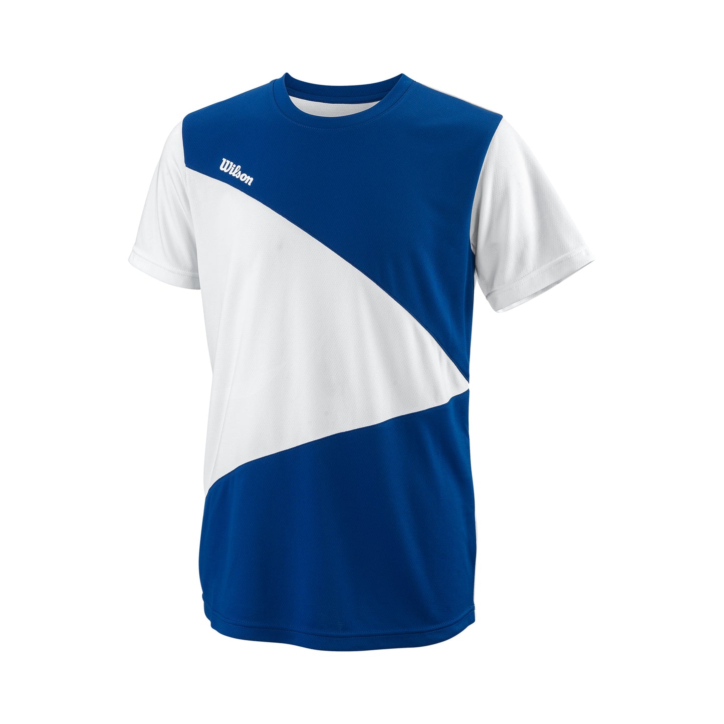Wilson Team Camiseta De Manga Corta Chicos-Azul,Blanco