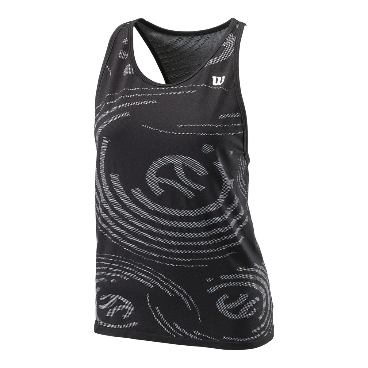 Wilson Power Seamless Camiseta de tirantes Mujeres - negro, gris