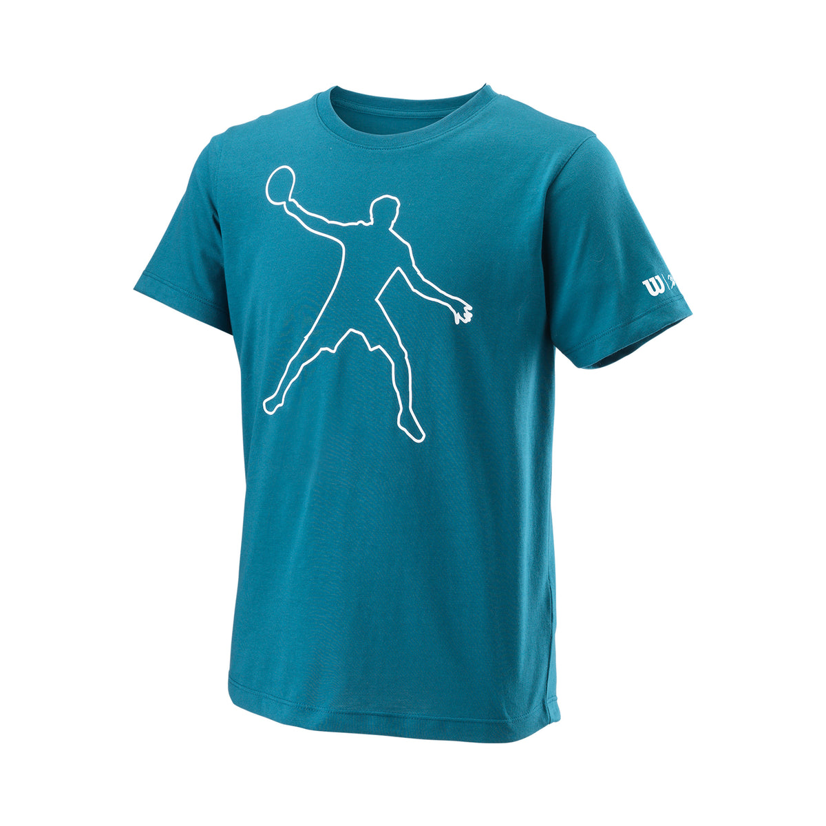 Wilson Bela Tech II Camiseta De Manga Corta Chicos-Azul,Blanco