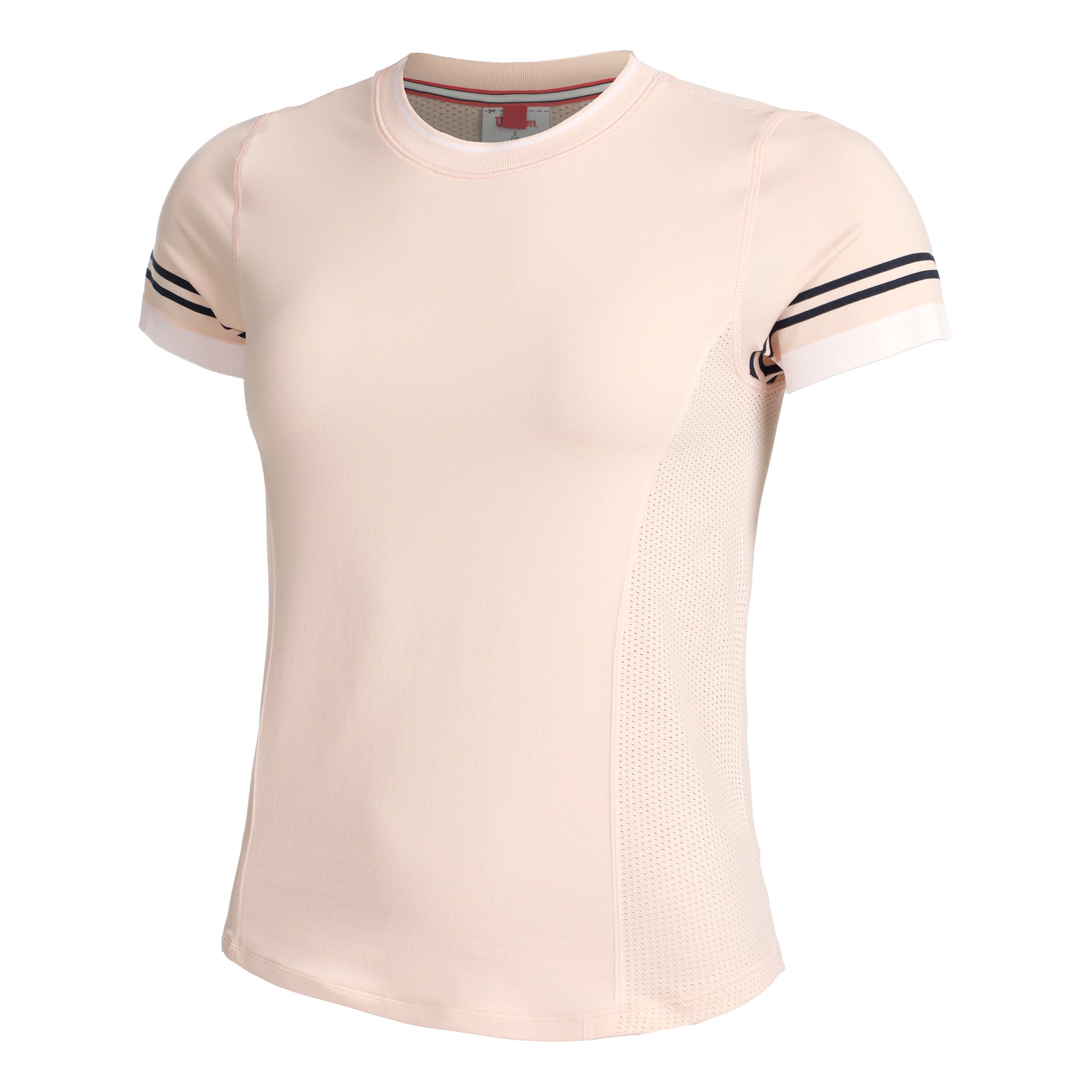 Wilson Baseline Seamless Camiseta De Manga Corta Mujeres-Beige