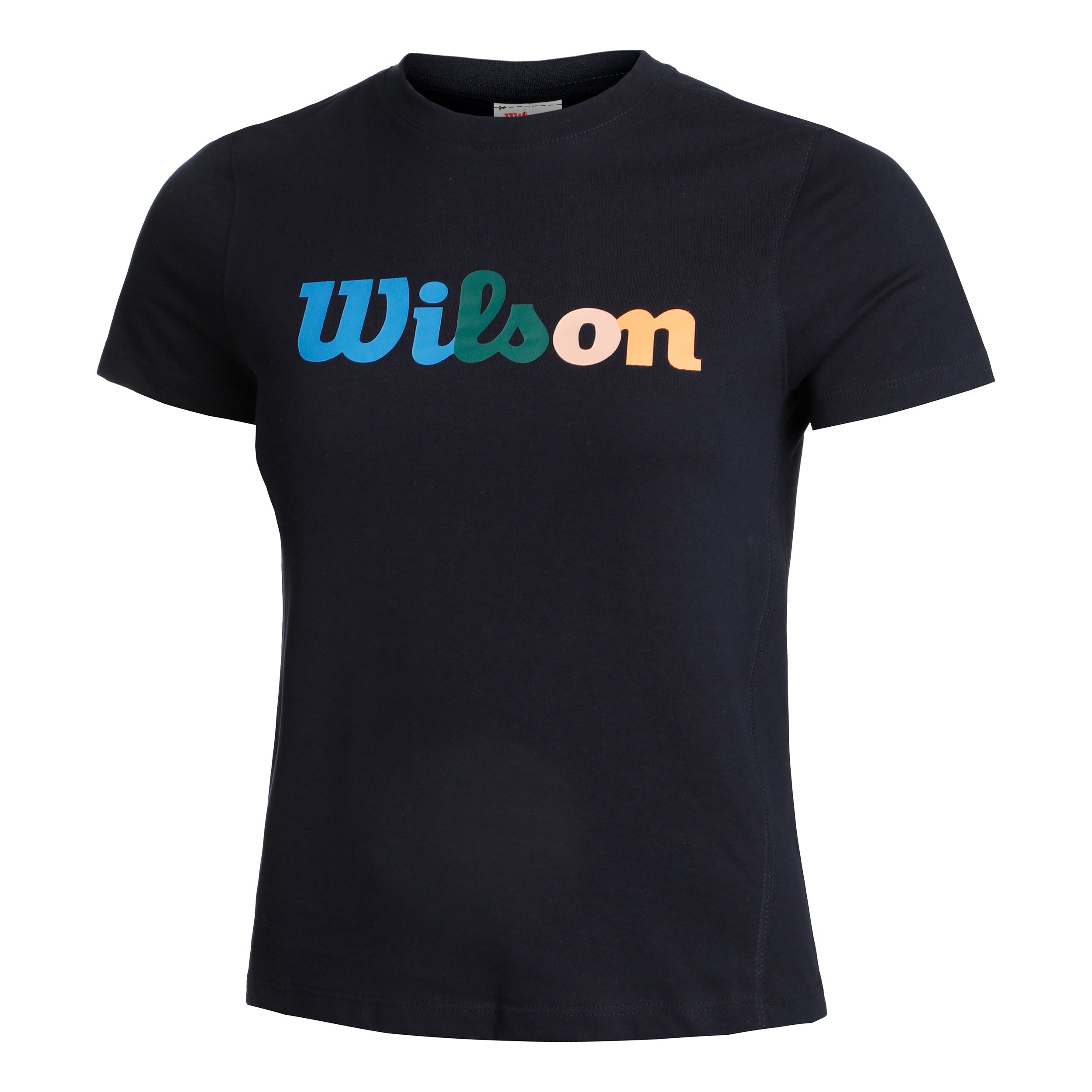 Wilson Heritage Camiseta De Manga Corta Mujeres-Azul Oscuro
