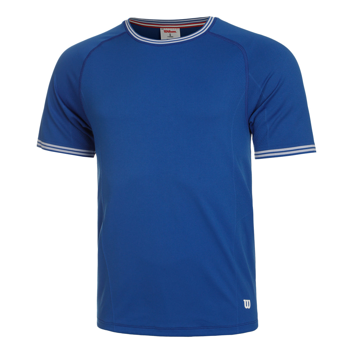 Wilson Court Performance Crew Camiseta de manga corta Hombres - azul,