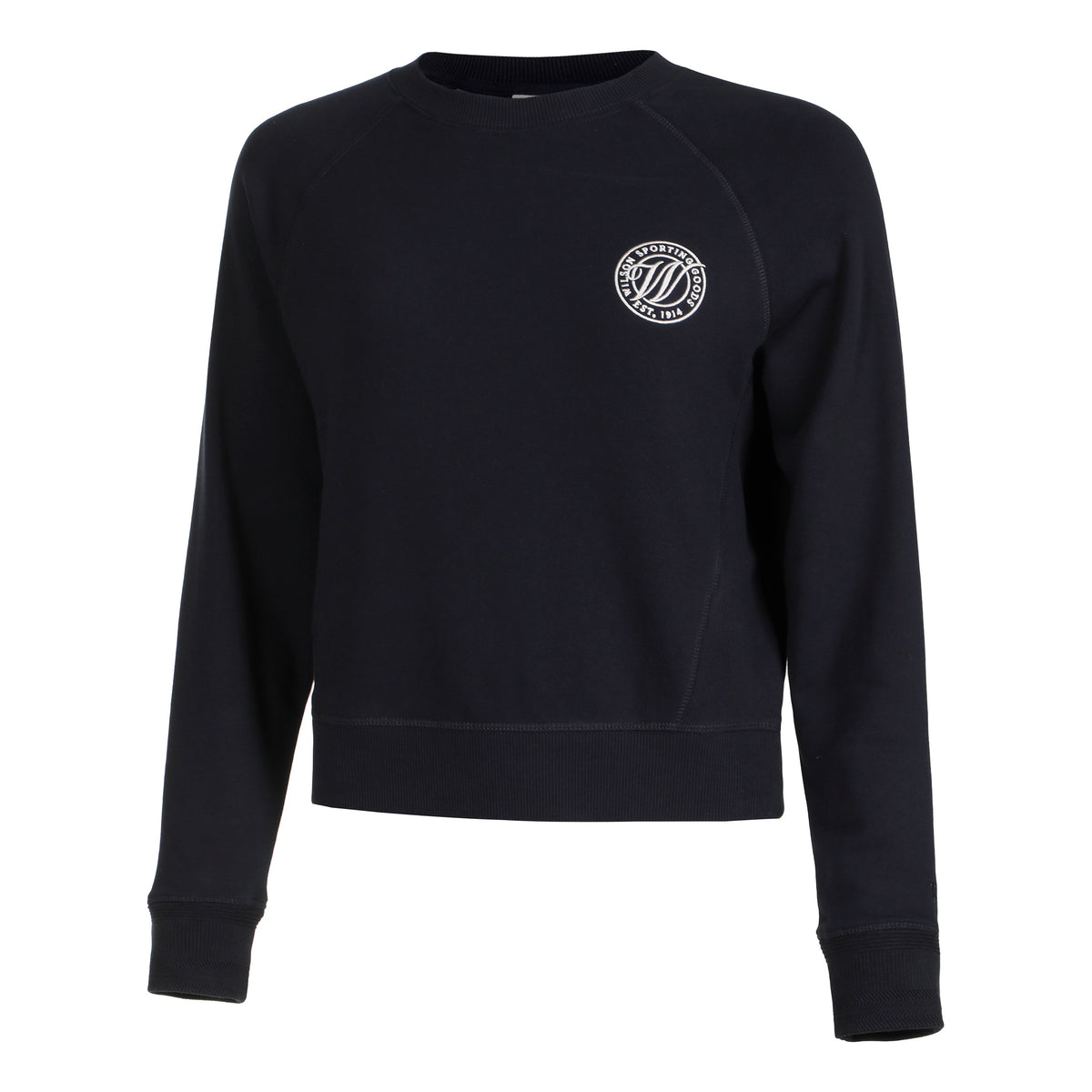 Wilson Sideline Crew Sudadera Mujeres - azul oscuro,