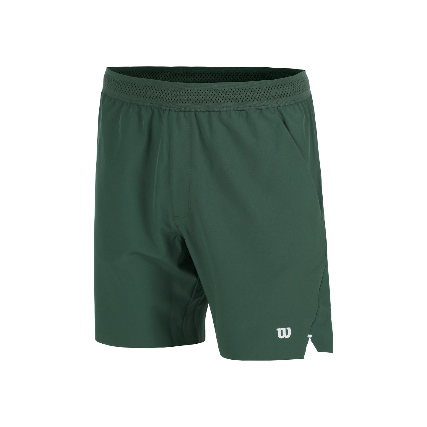 Wilson Tournament V2 7in Shorts Hombres-Verde Oscuro