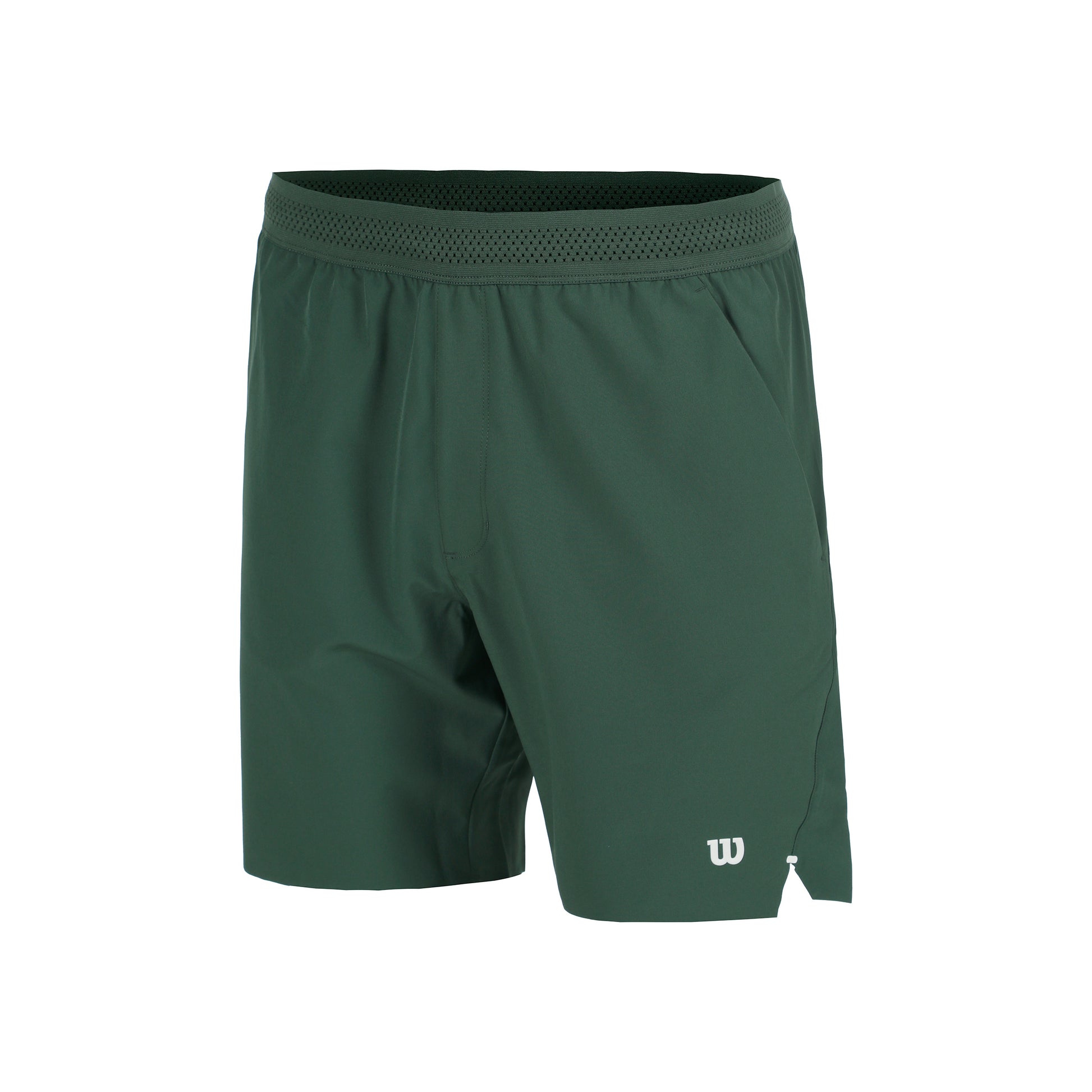 Wilson Tournament V2 7in Shorts Hombres-Verde Oscuro