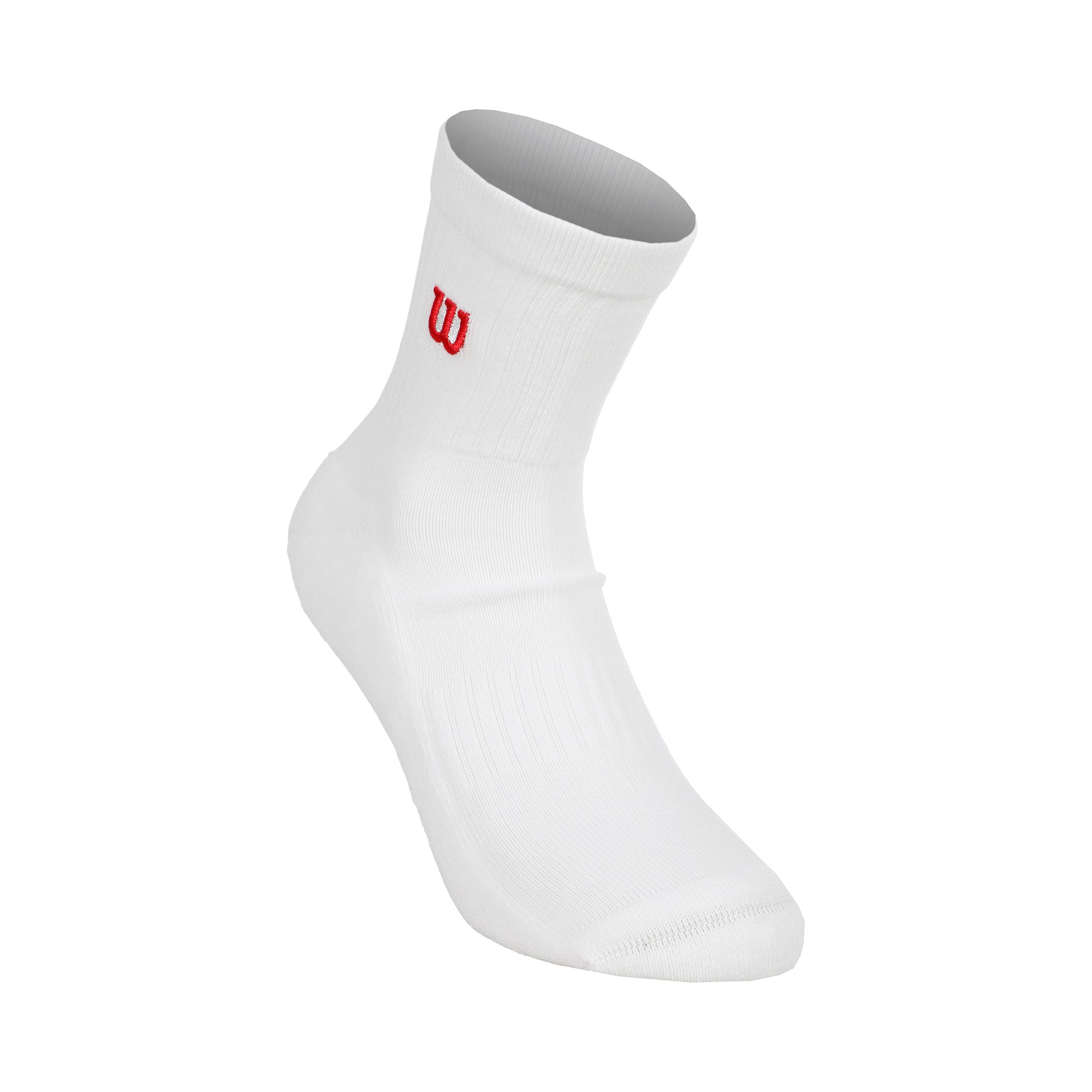 Wilson Quarter Top Calcetines De Tenis-Blanco