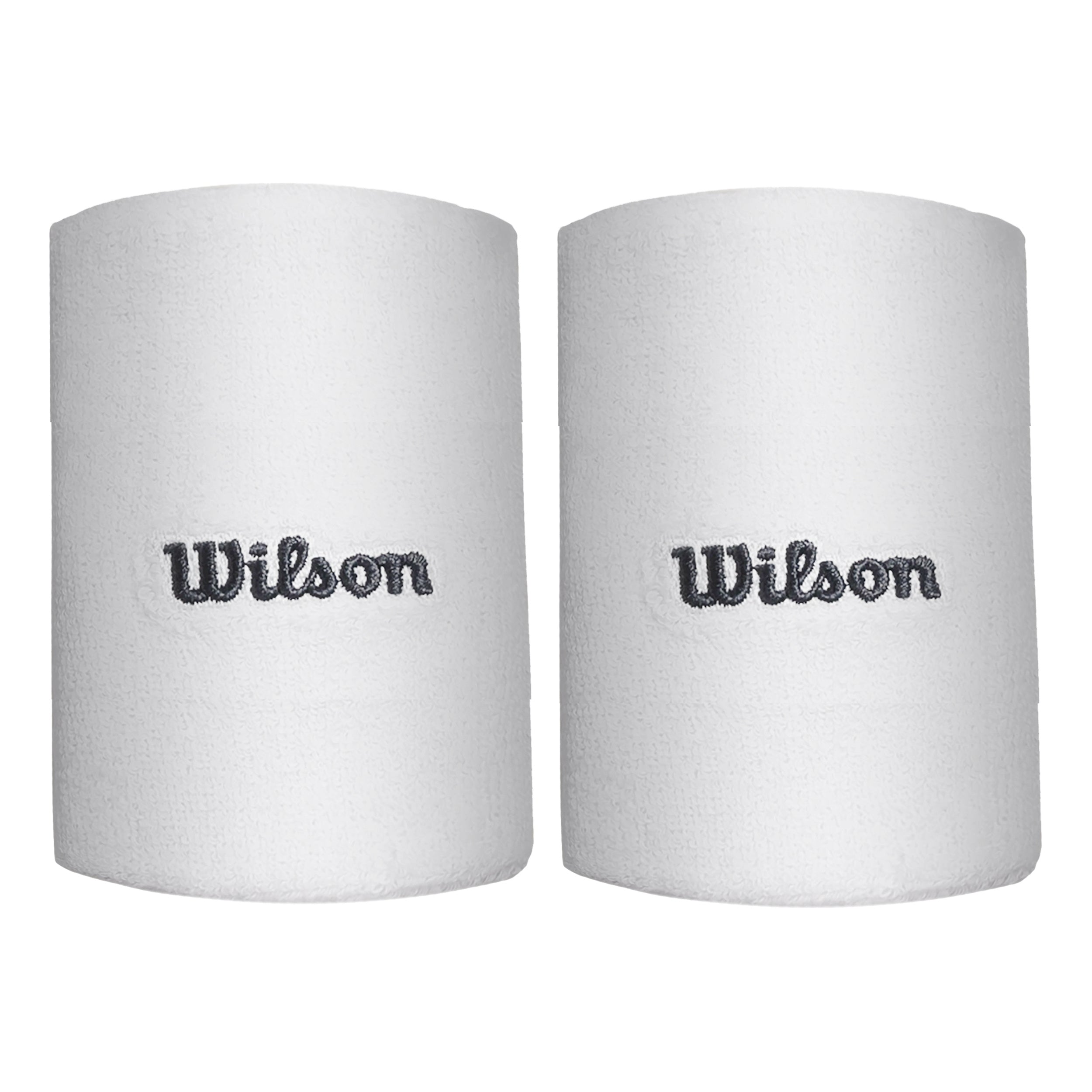 Wilson Wide Terry Cinta para sudor largo - blanco