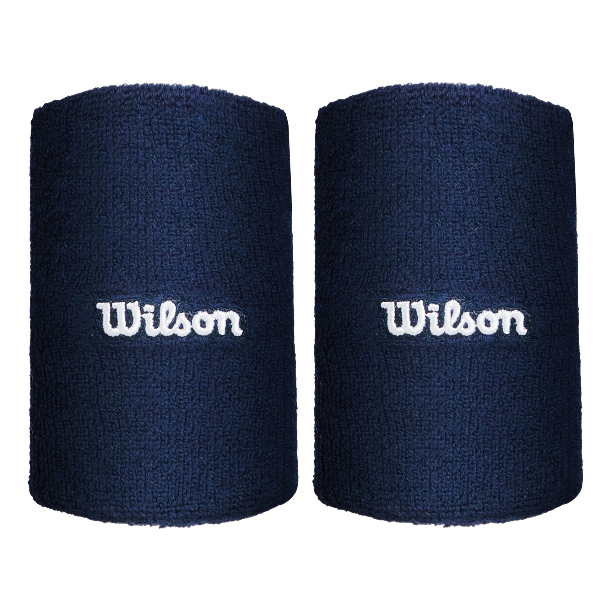 Wilson Wide Terry Cinta para sudor largo - azul oscuro