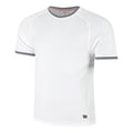 Court Performance Crew Camiseta De Manga Corta Hombres-Blanco