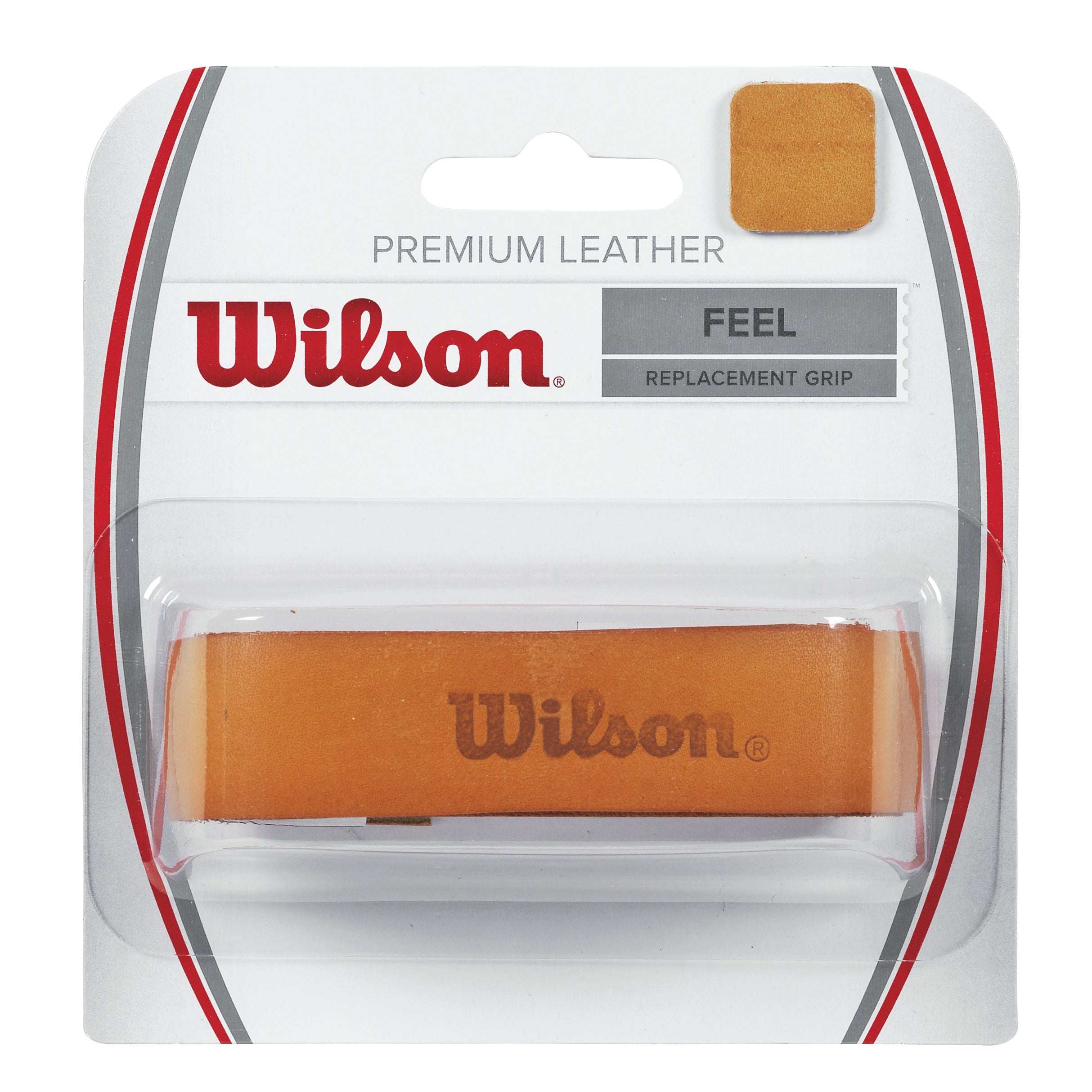 Wilson Premium Leather Replacement Grip Pack De 1-Marrón