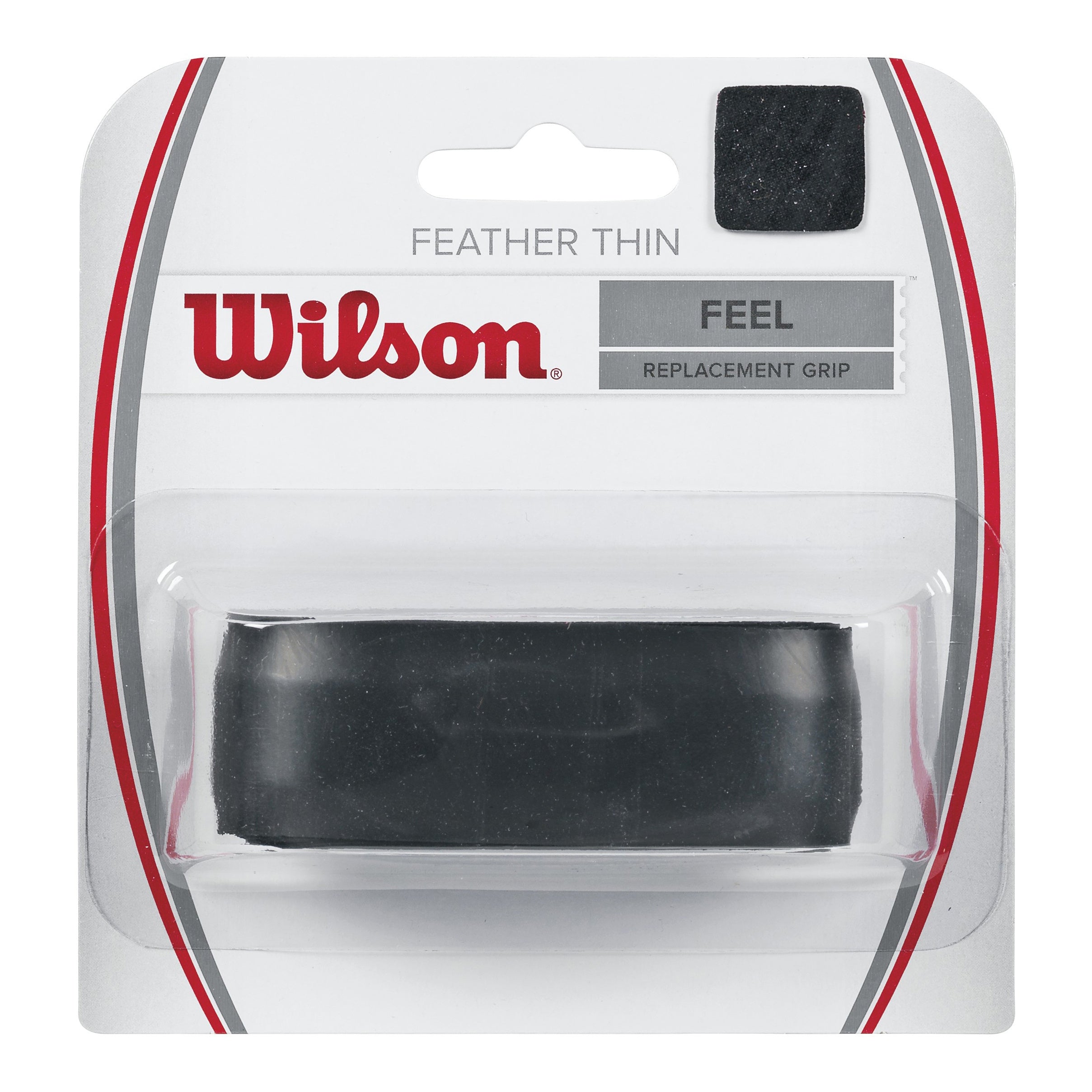 Wilson Featherthin Grip Pack De 1-Negro