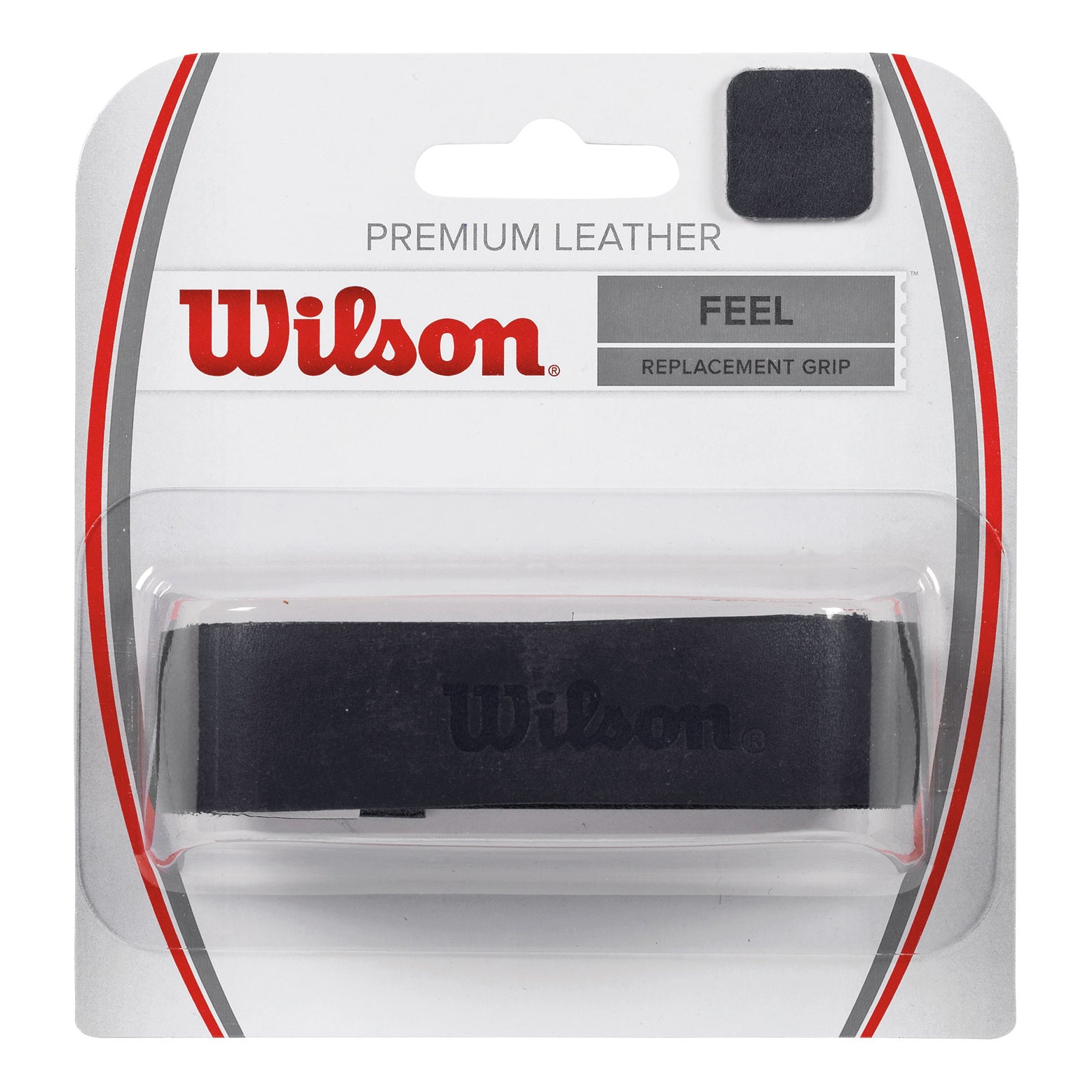 Wilson Premium Leather Replacement Grip Pack de 1 - negro
