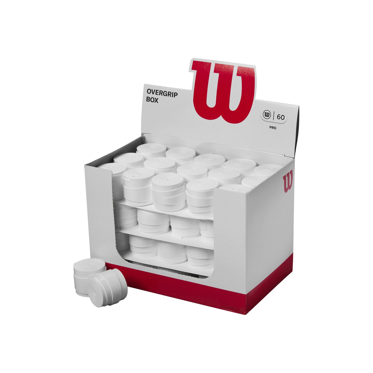 Wilson Pro Overgrip Pack de 60 - blanco
