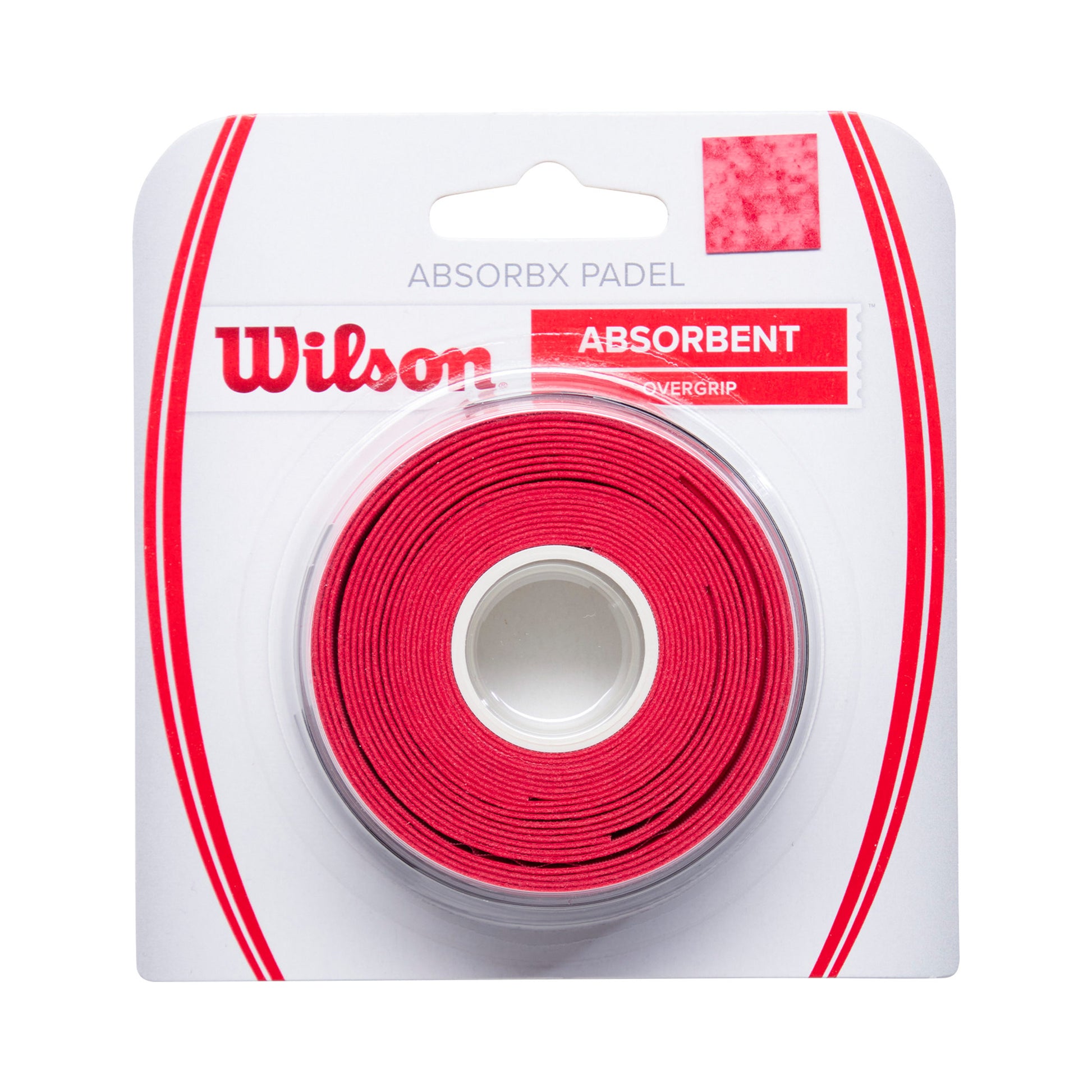 Wilson Pro Overgrip Pack de 3 - rojo