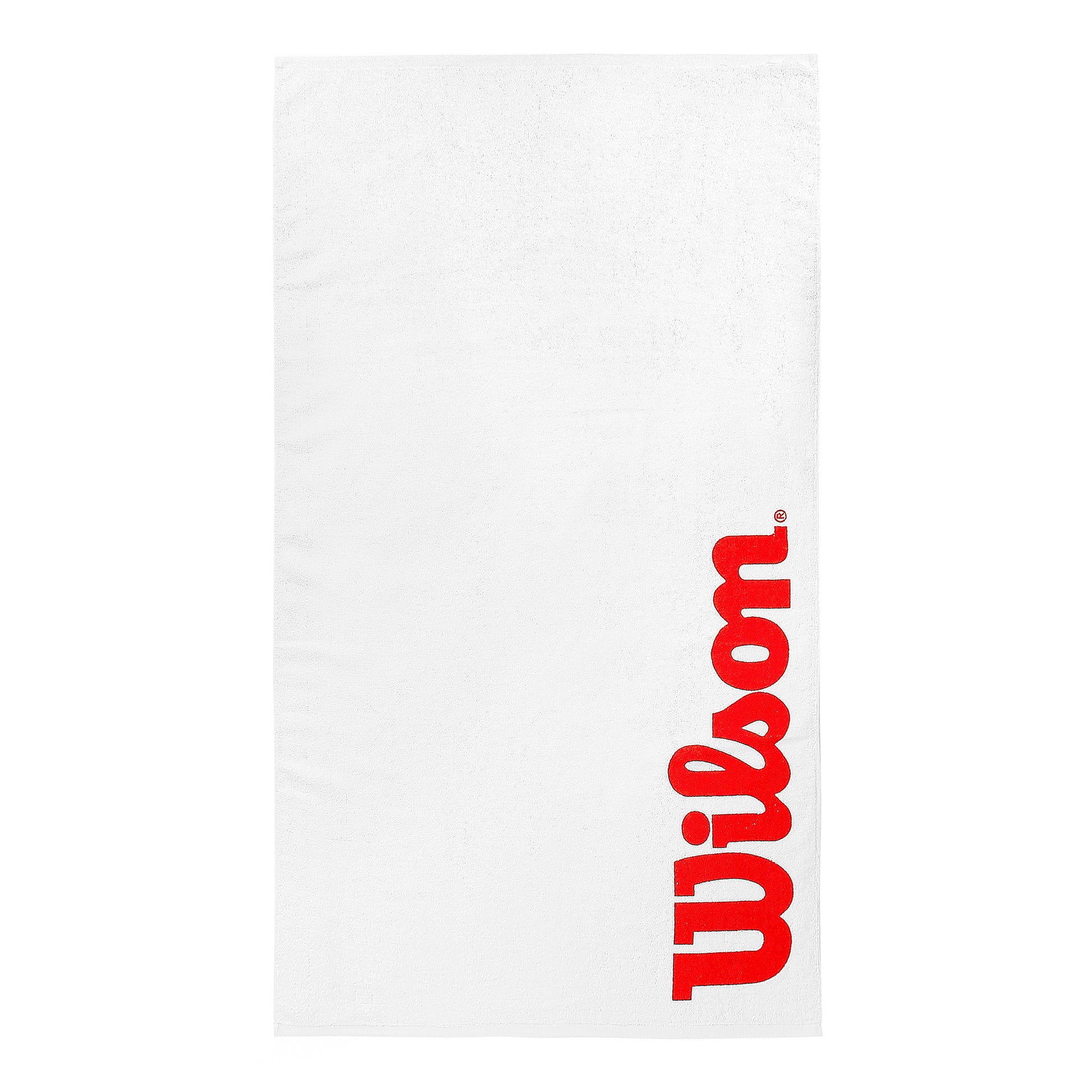 Wilson Sport Toalla 60x120cm-Blanco,Rojo