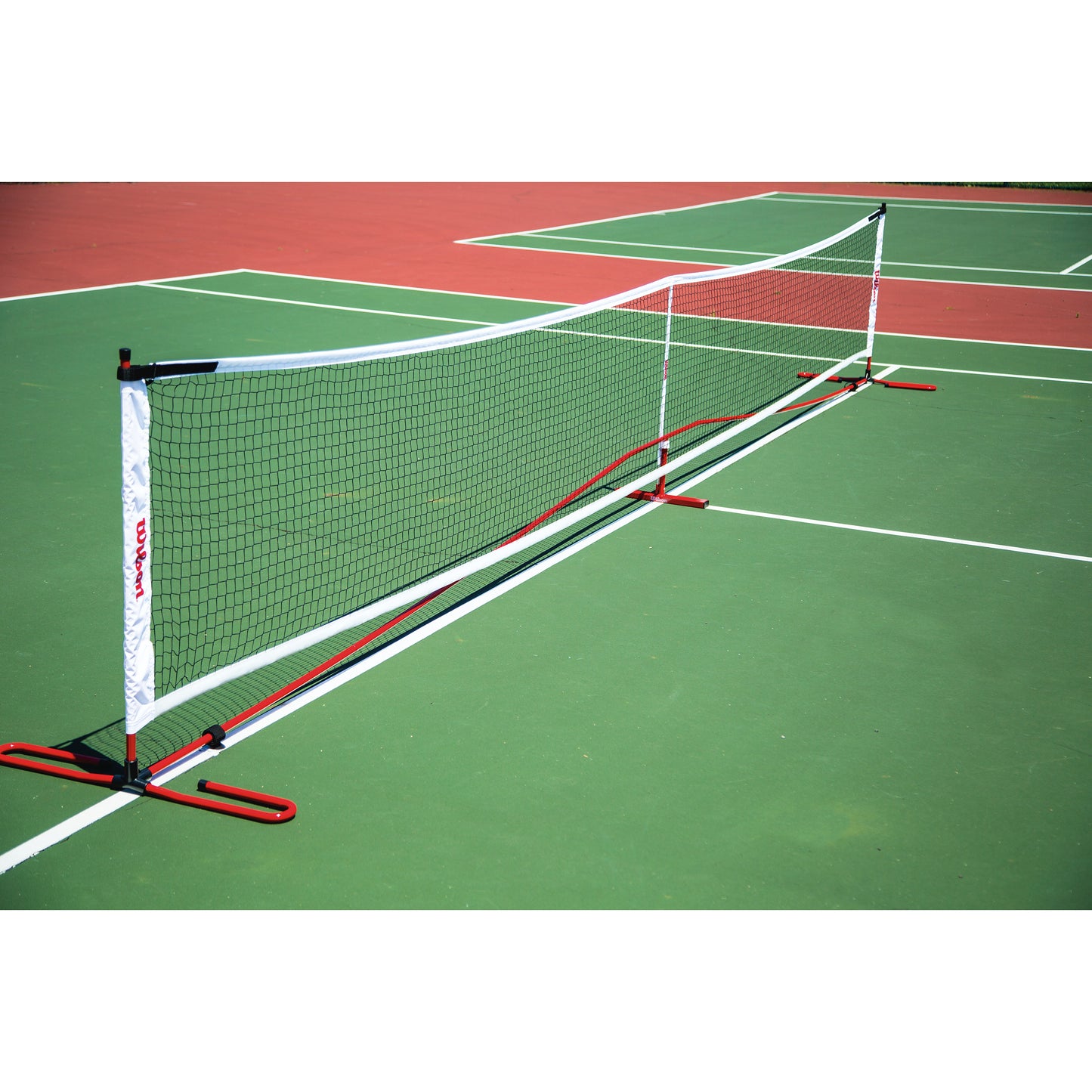 Wilson Portable Red De Pickleball-Negro