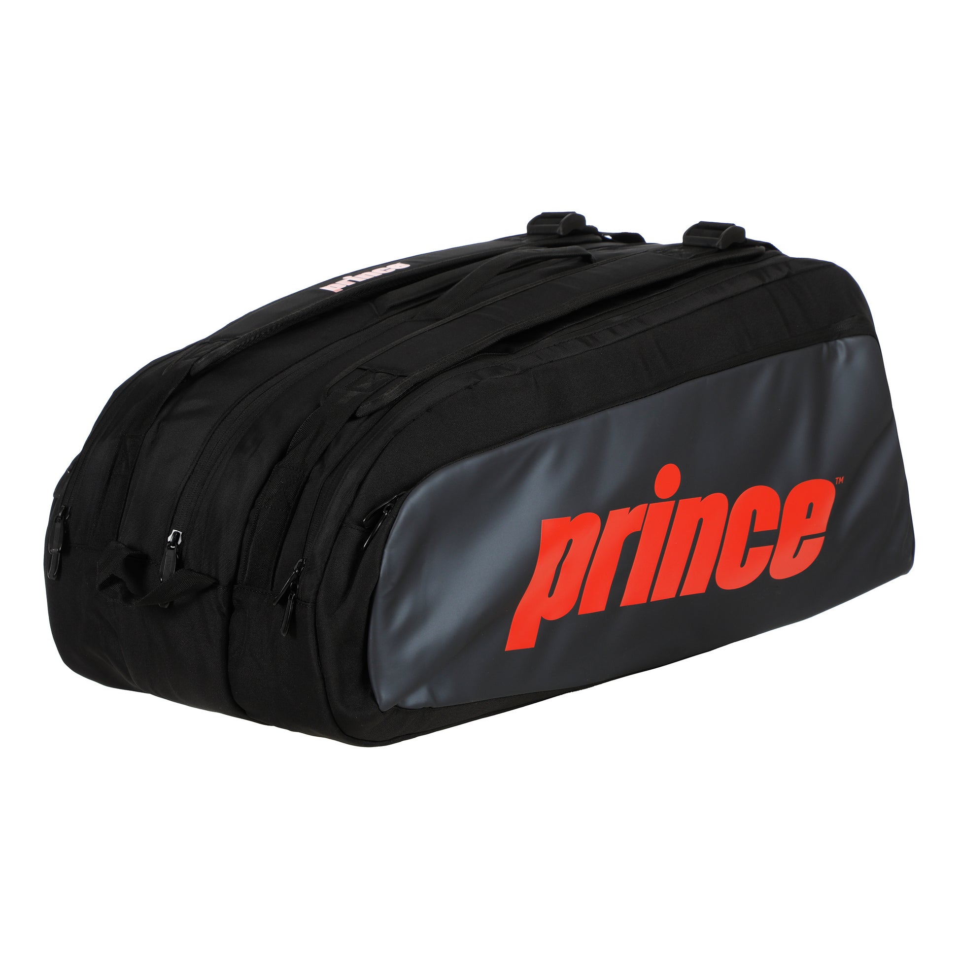 Prince Tour 3 Comp Raquetero-Negro,Rojo