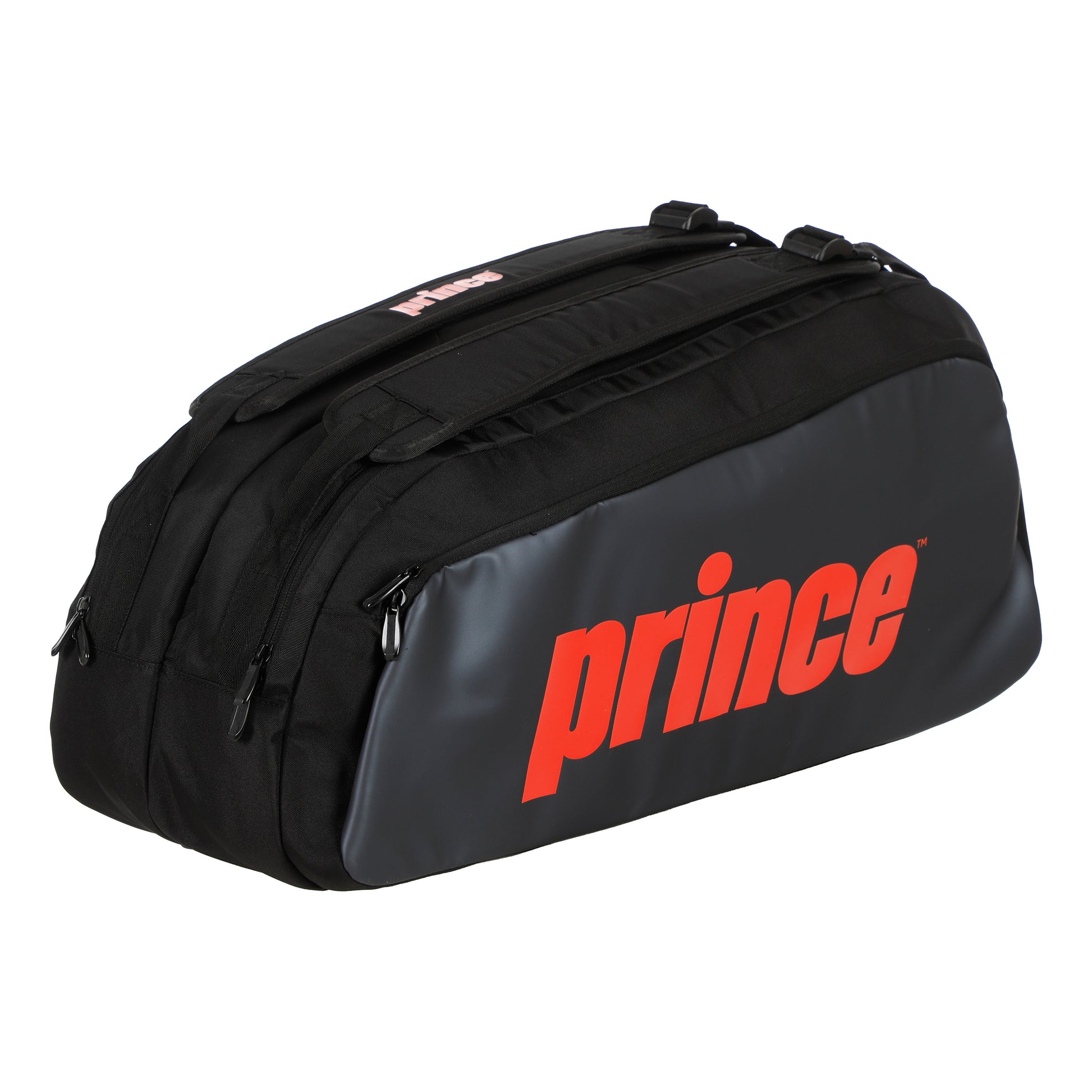 Prince Tour 2 Comp Raquetero-Negro,Rojo