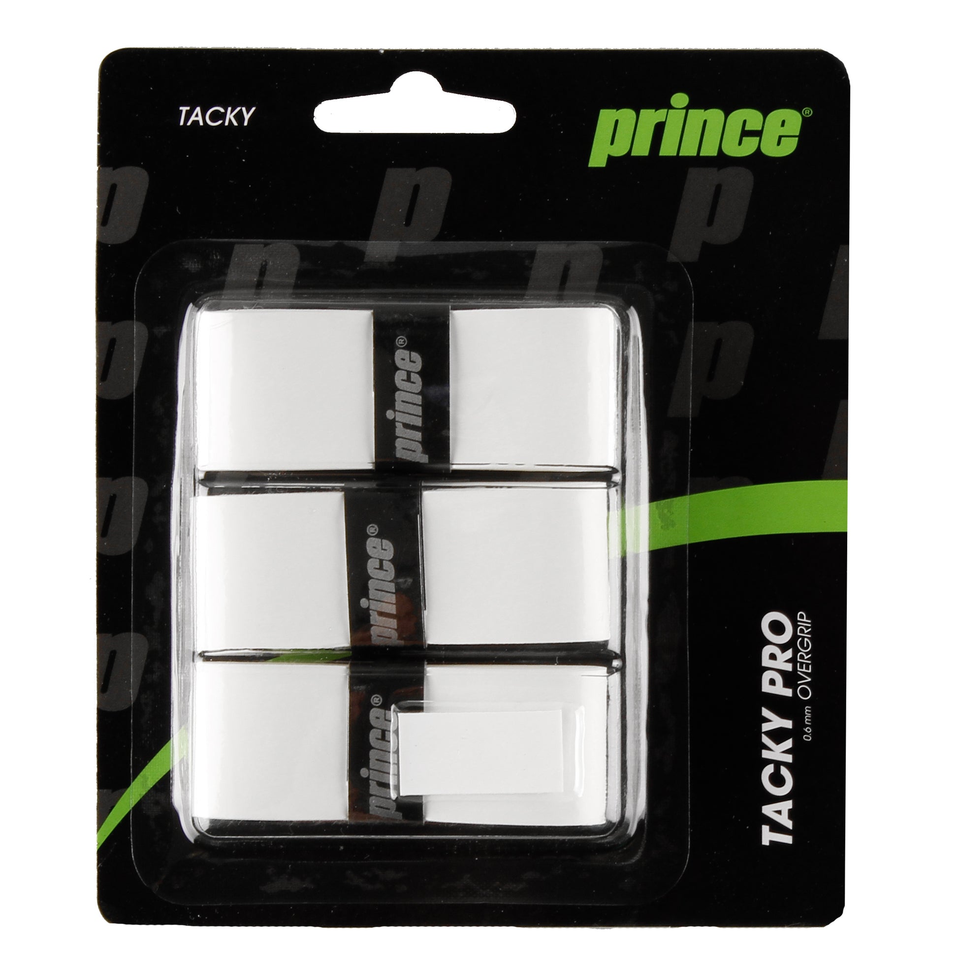 Prince TackyPro Pack De 3-Blanco