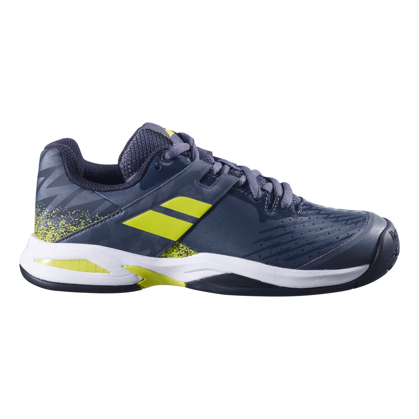 Babolat Propulse Zapatilla todas las superficies Niños - azul oscuro, verde neón