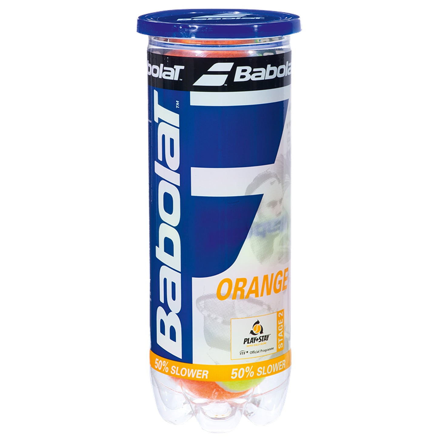 Babolat Orange (Stage 2) Bote de 3 pelotas