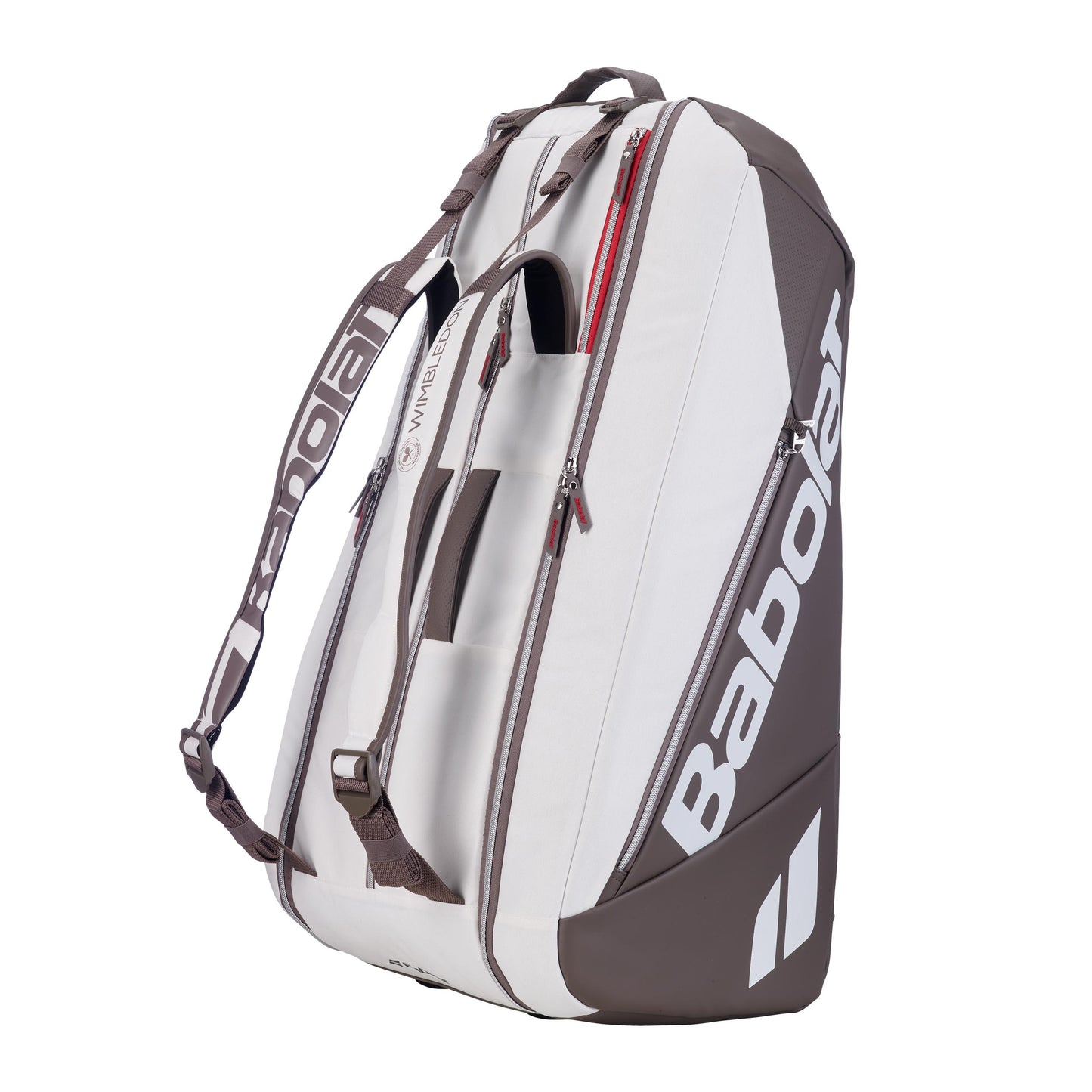 Babolat Pure Drive RH 9 Wimbledon Raquetero De 9 - blanco