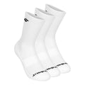 Calcetines de tenis Pack de 3 Unisex - blanco, negro