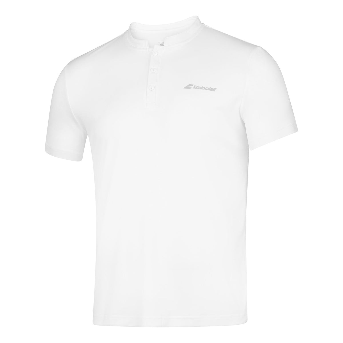 Babolat Play Polo Hombres - blanco, gris