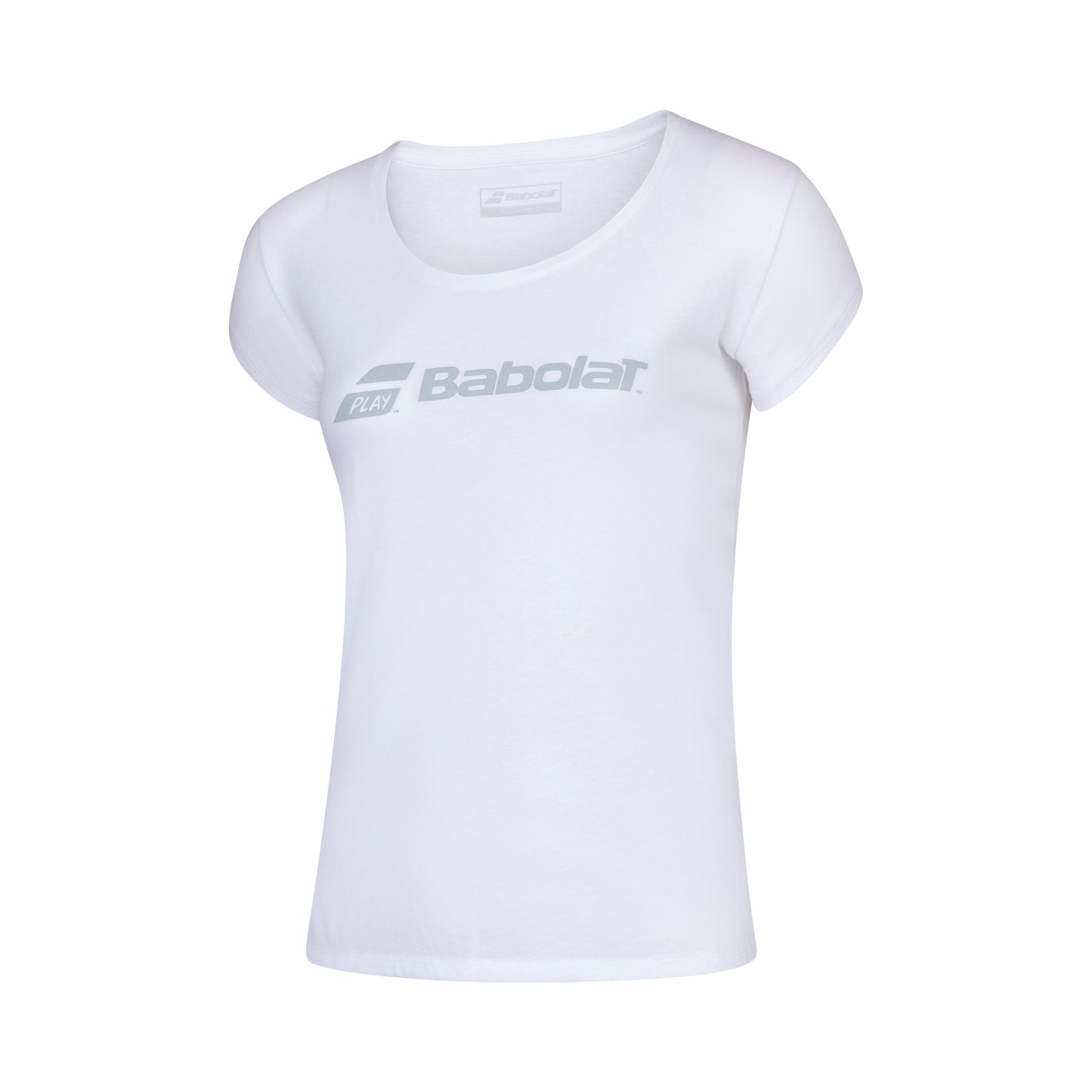 Babolat Exercise Camiseta de manga corta Chicas - blanco, gris claro