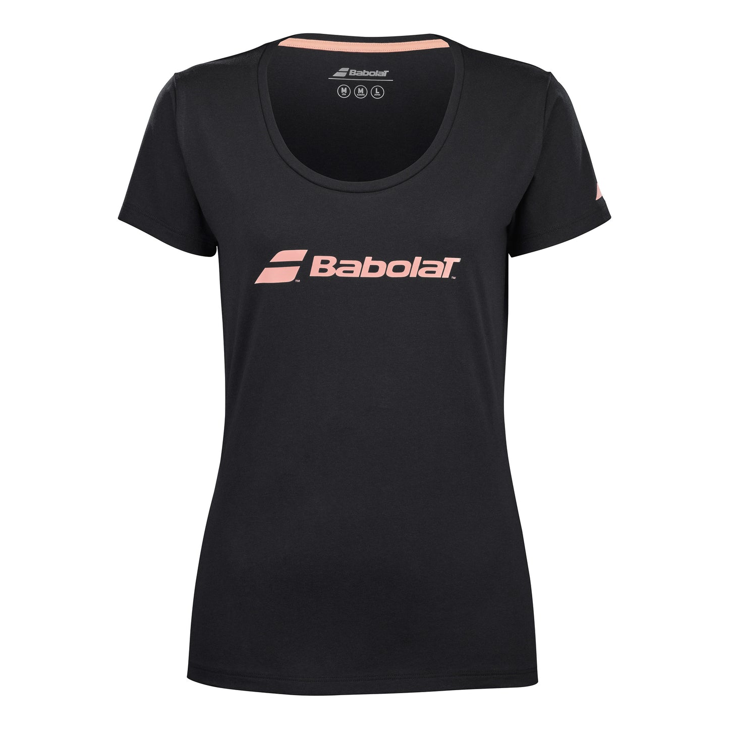 Babolat Exercise Camiseta de manga corta Mujeres - negro,