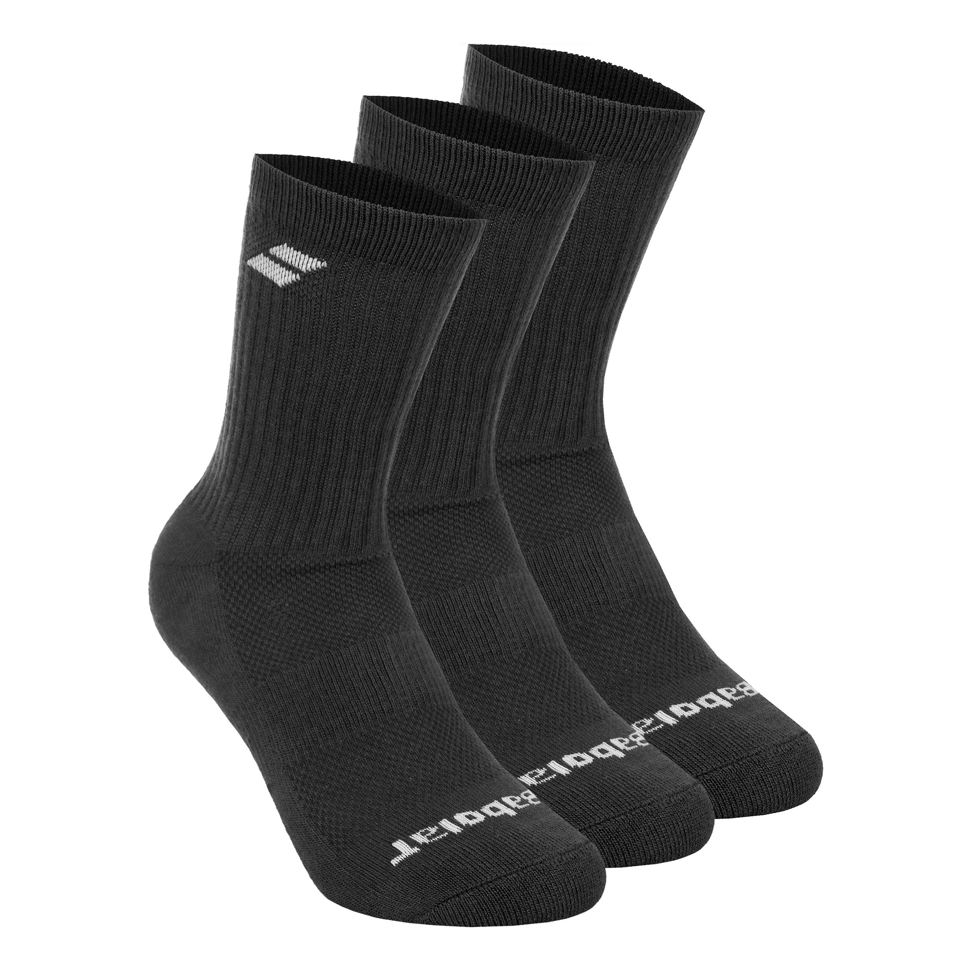 Babolat Calcetines De Tenis Pack De 3-Negro