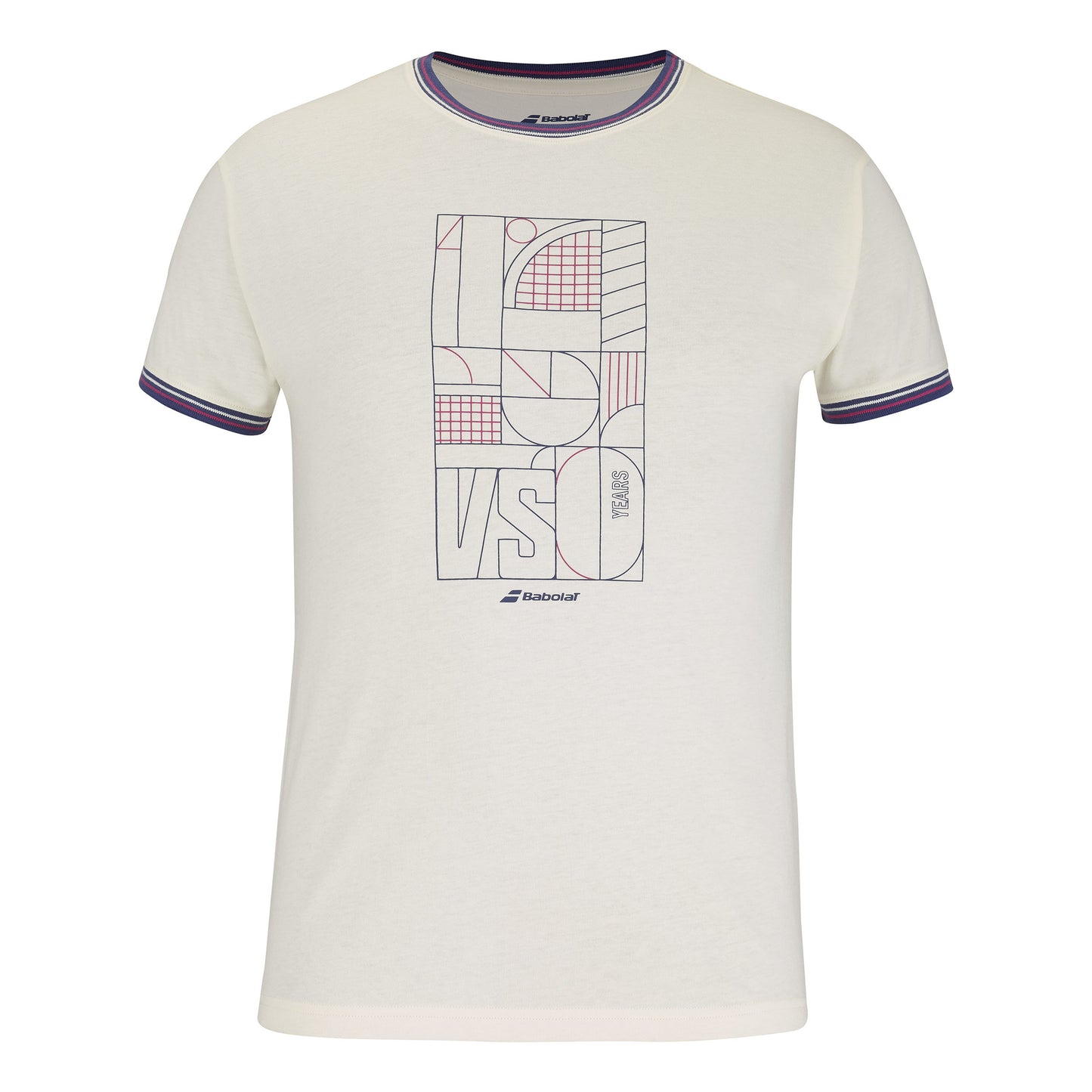 Babolat Exercise Camiseta de manga corta Hombres - crema,