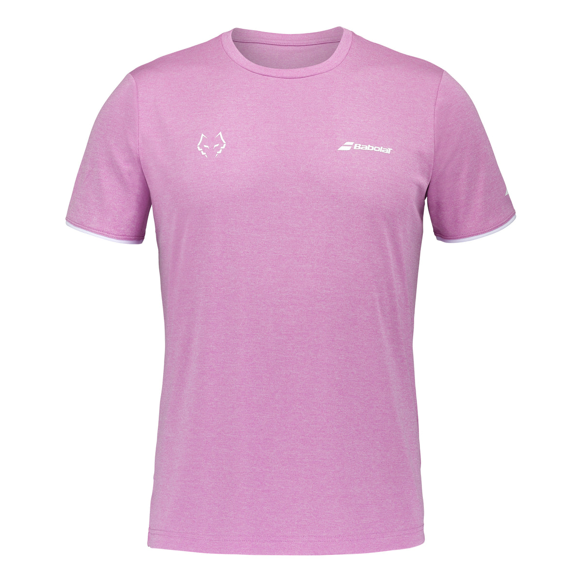 Babolat Crew Lebron Camiseta de manga corta Hombres - lila