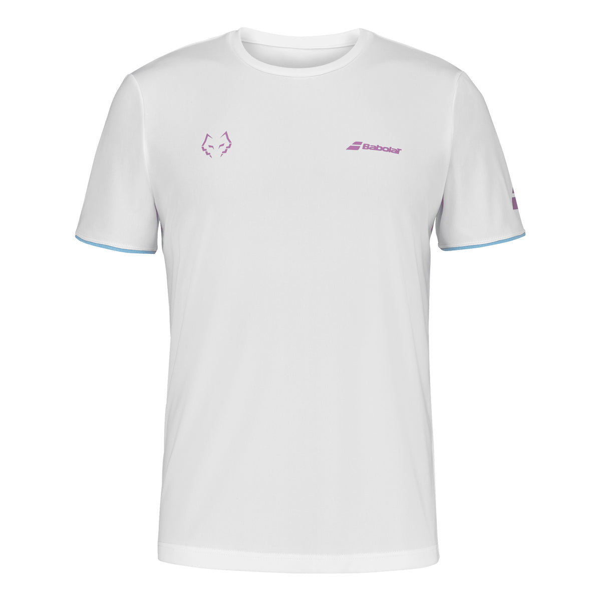 Babolat Crew Lebron Camiseta de manga corta Hombres - blanco